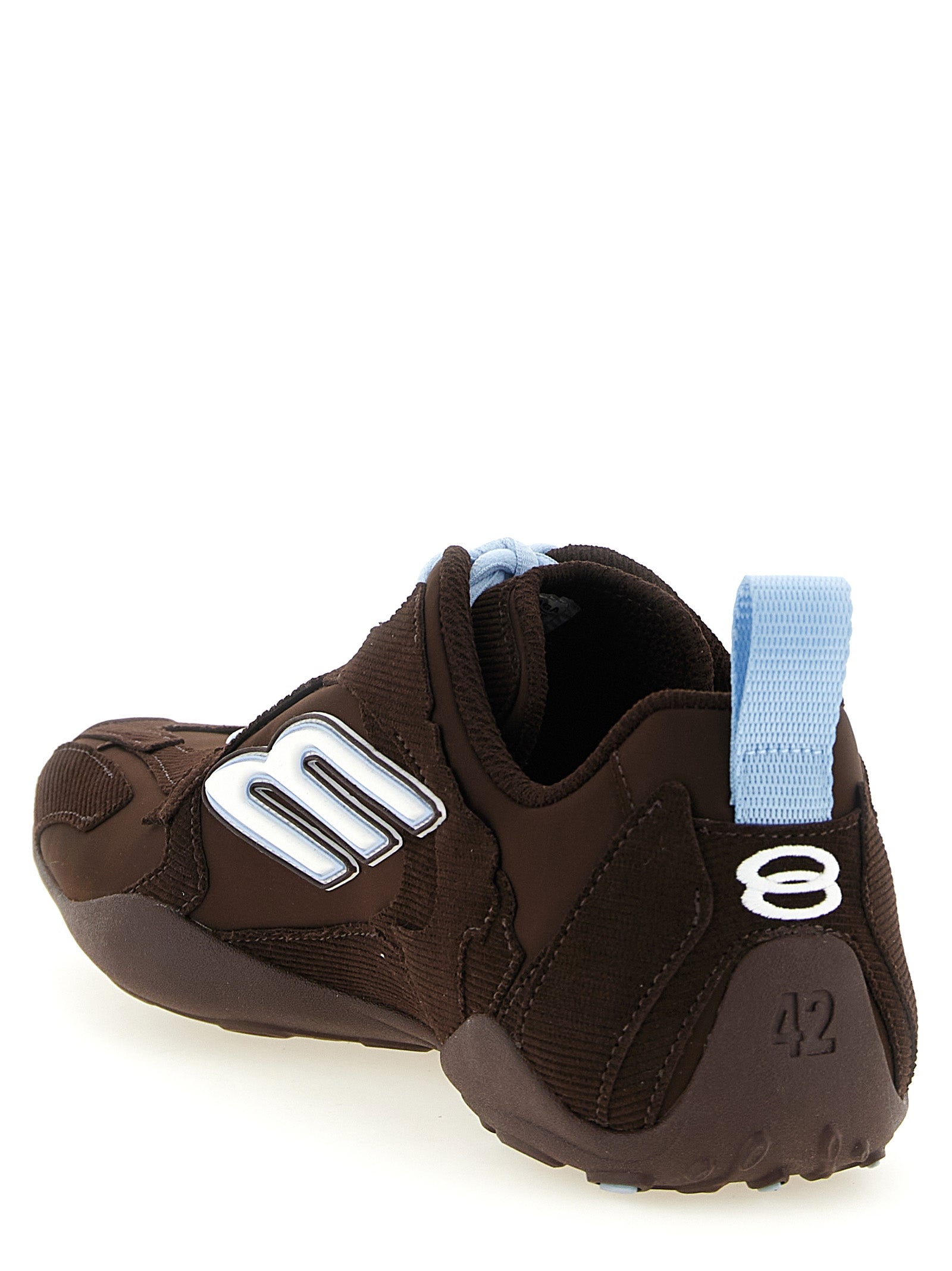 Balenciaga Brown Monday Ultra Synthetic Athletic Sneakers