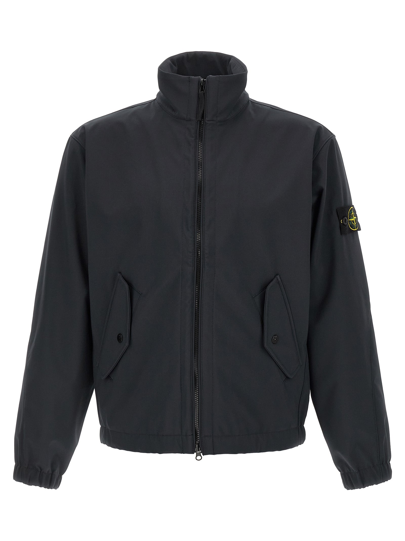 Stone Island Blue Shell Jacket Synthetic