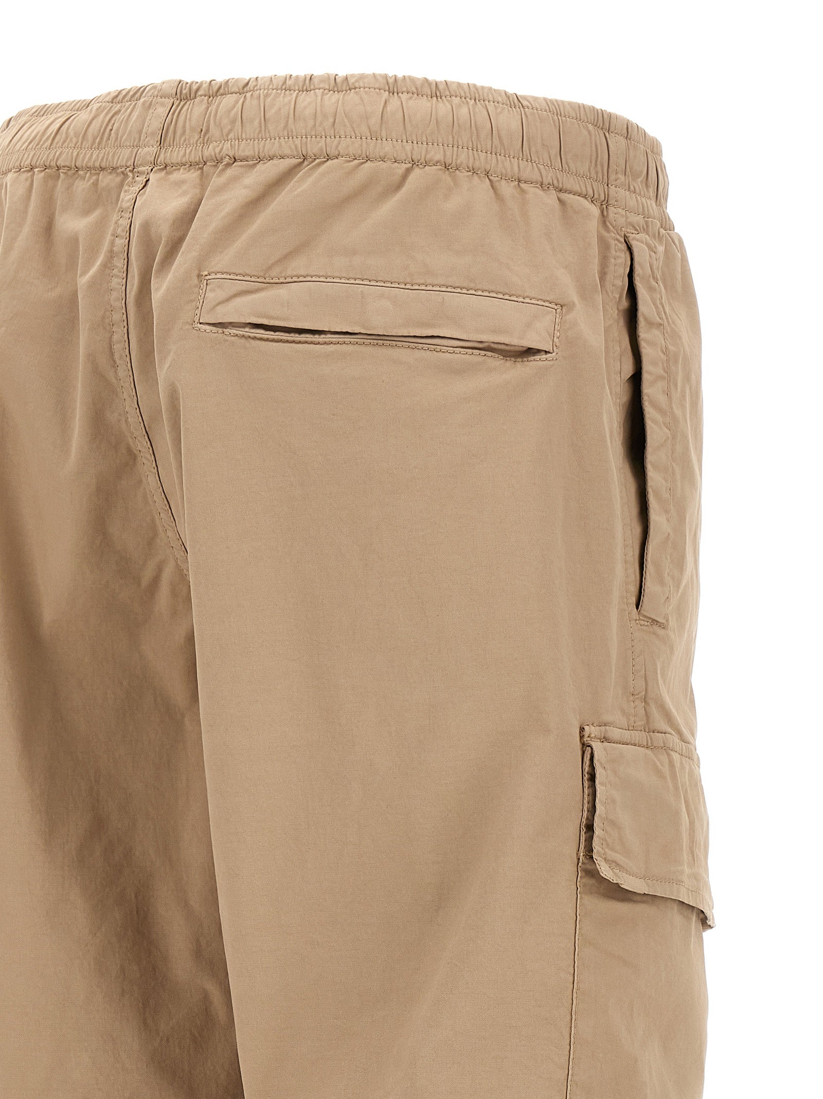 Stone Island Beige Organic Cotton Cargo Pants