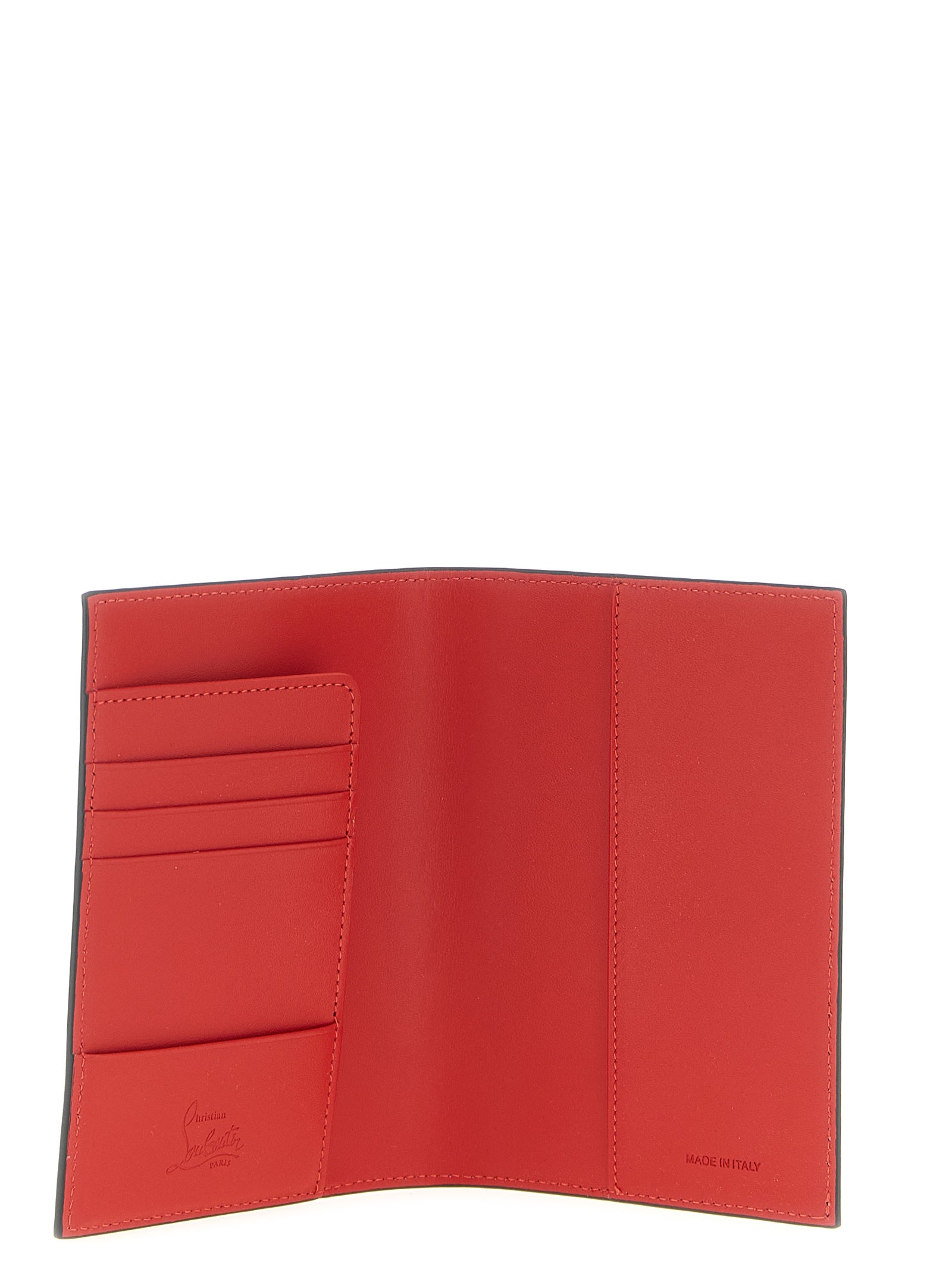 Christian Louboutin Black Mooncrest Wallet Calf Leather