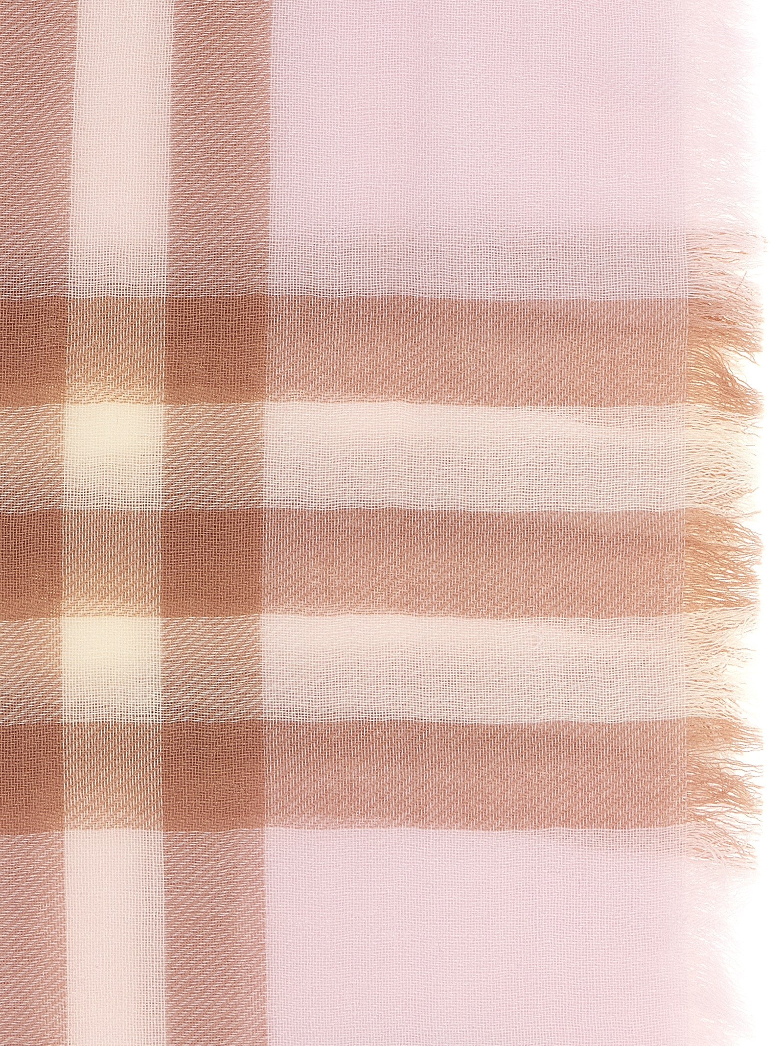 Burberry Pink Giant Wool Scarf