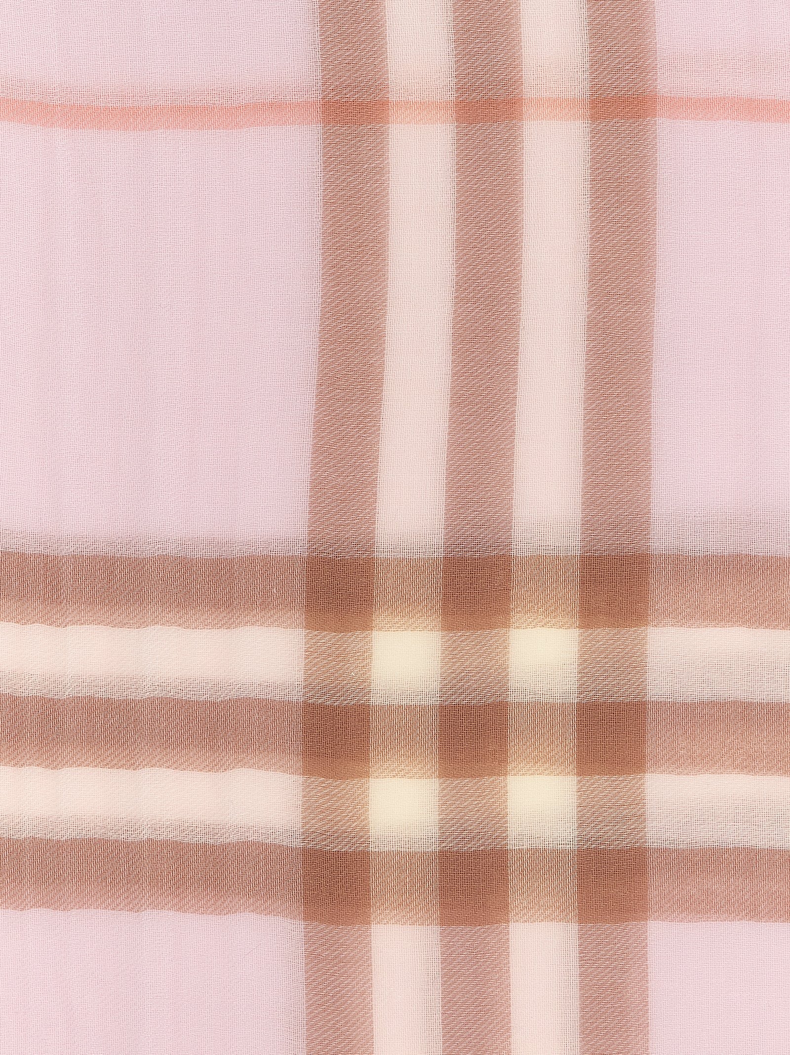 Burberry Pink Giant Wool Scarf