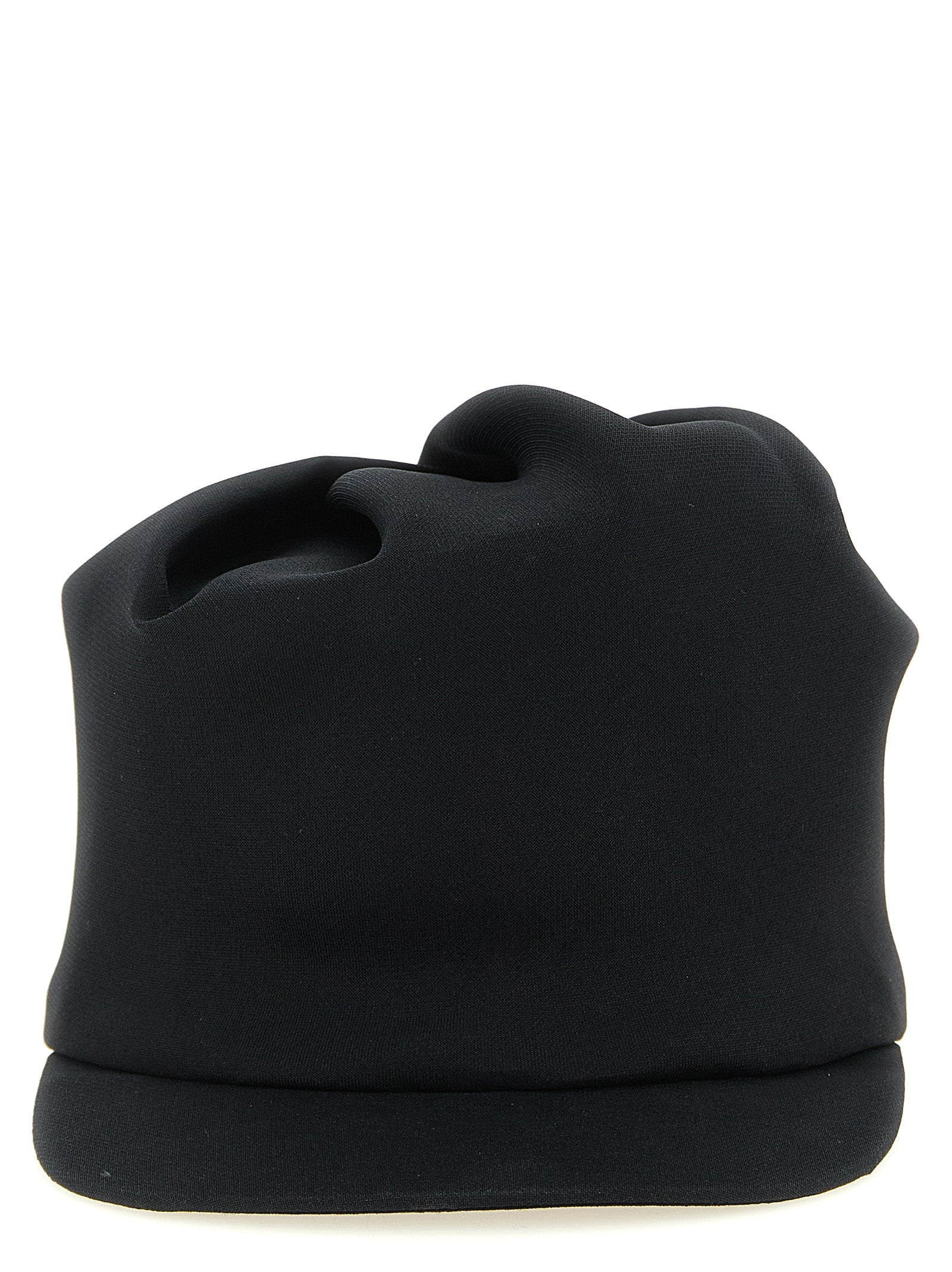 Balenciaga Black Silk Cap Baseball Hat