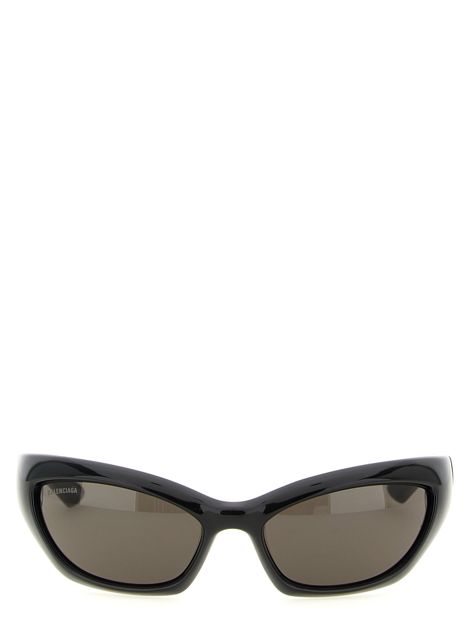 Balenciaga Black Racer Nylon Sunglasses
