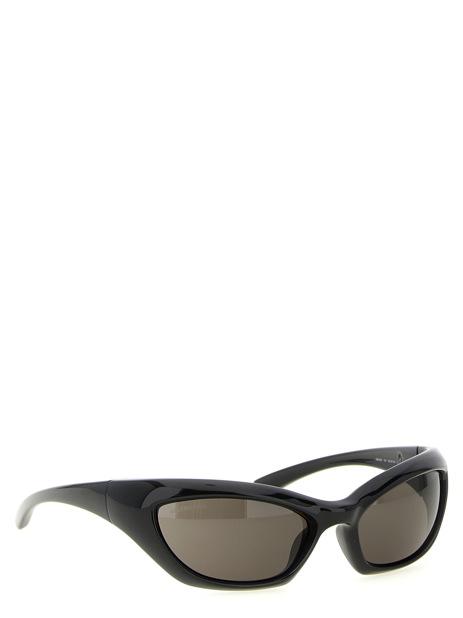 Balenciaga Black Racer Nylon Sunglasses