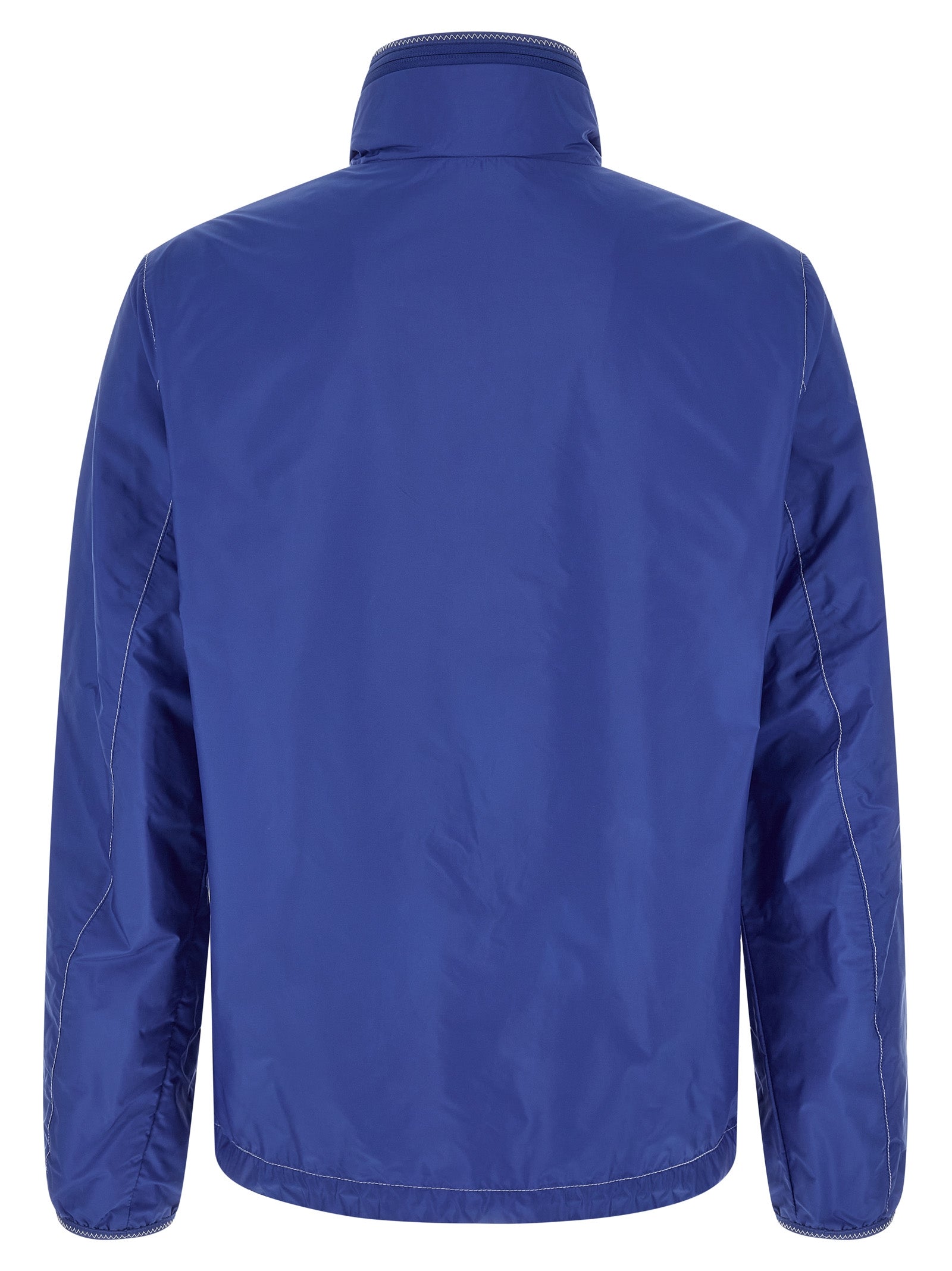 Moncler Blue Arrakis Nylon Shell Jacket