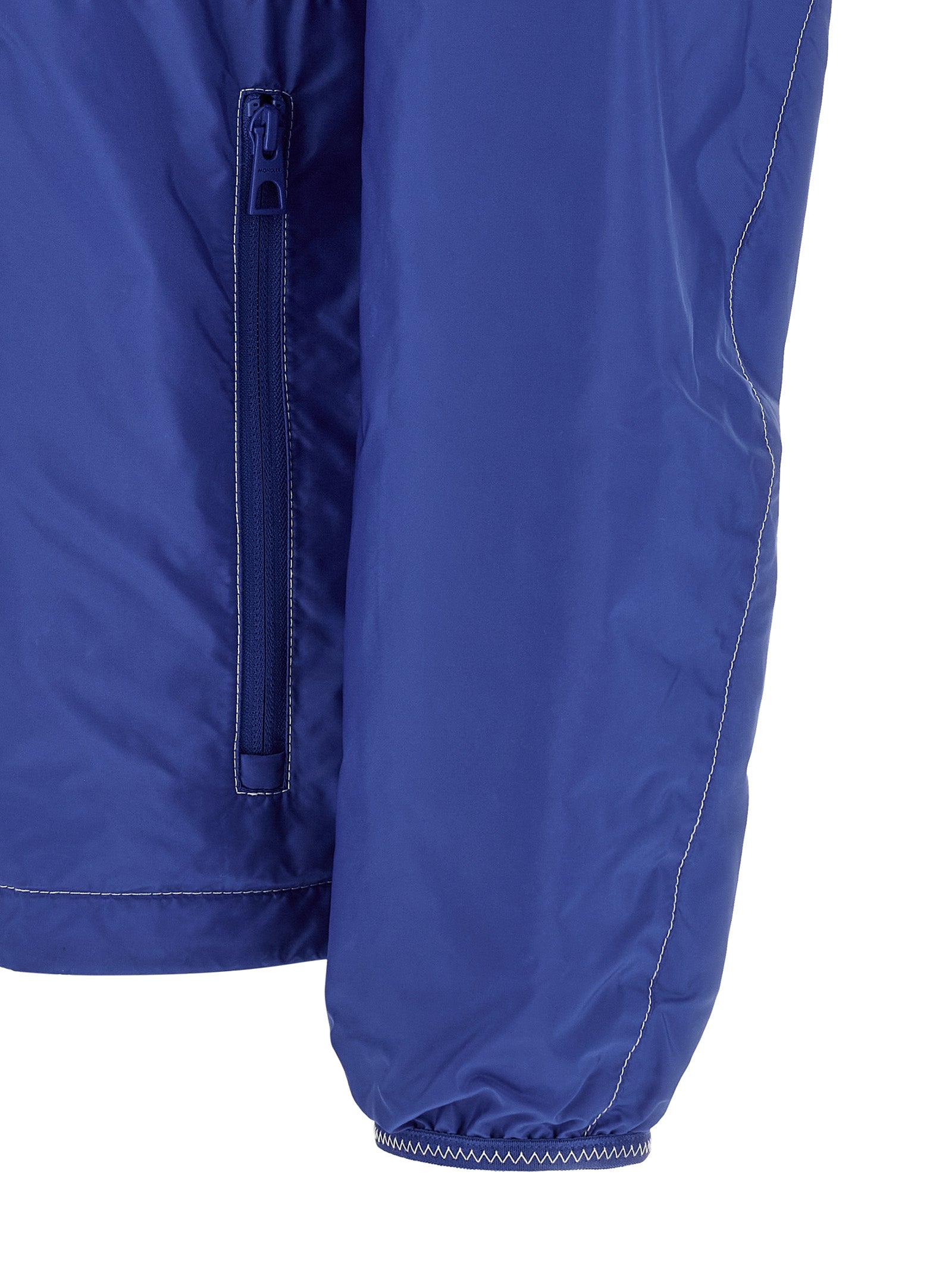 Moncler Blue Arrakis Nylon Shell Jacket