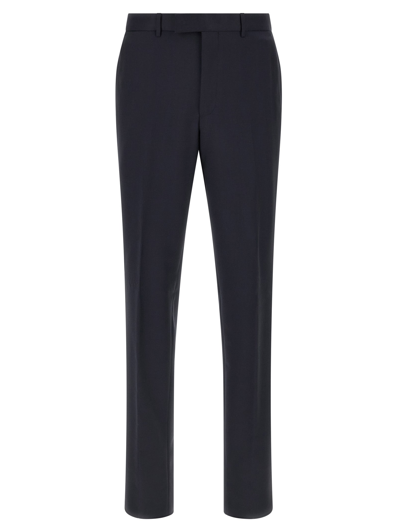 Zegna Blue Wool Mohair Two-Piece Suit