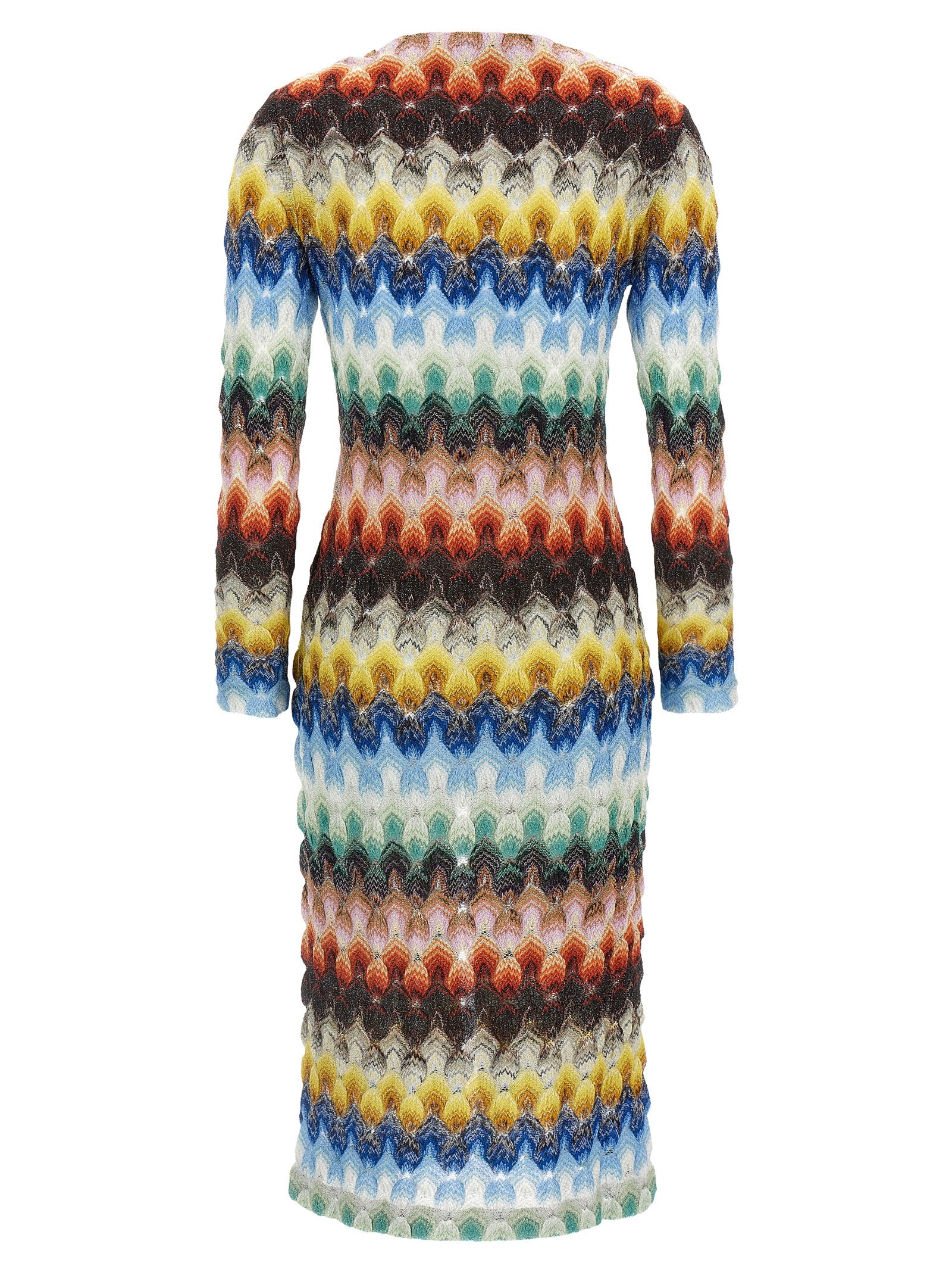 Missoni Multicolor Viscose Lamé Cardigan