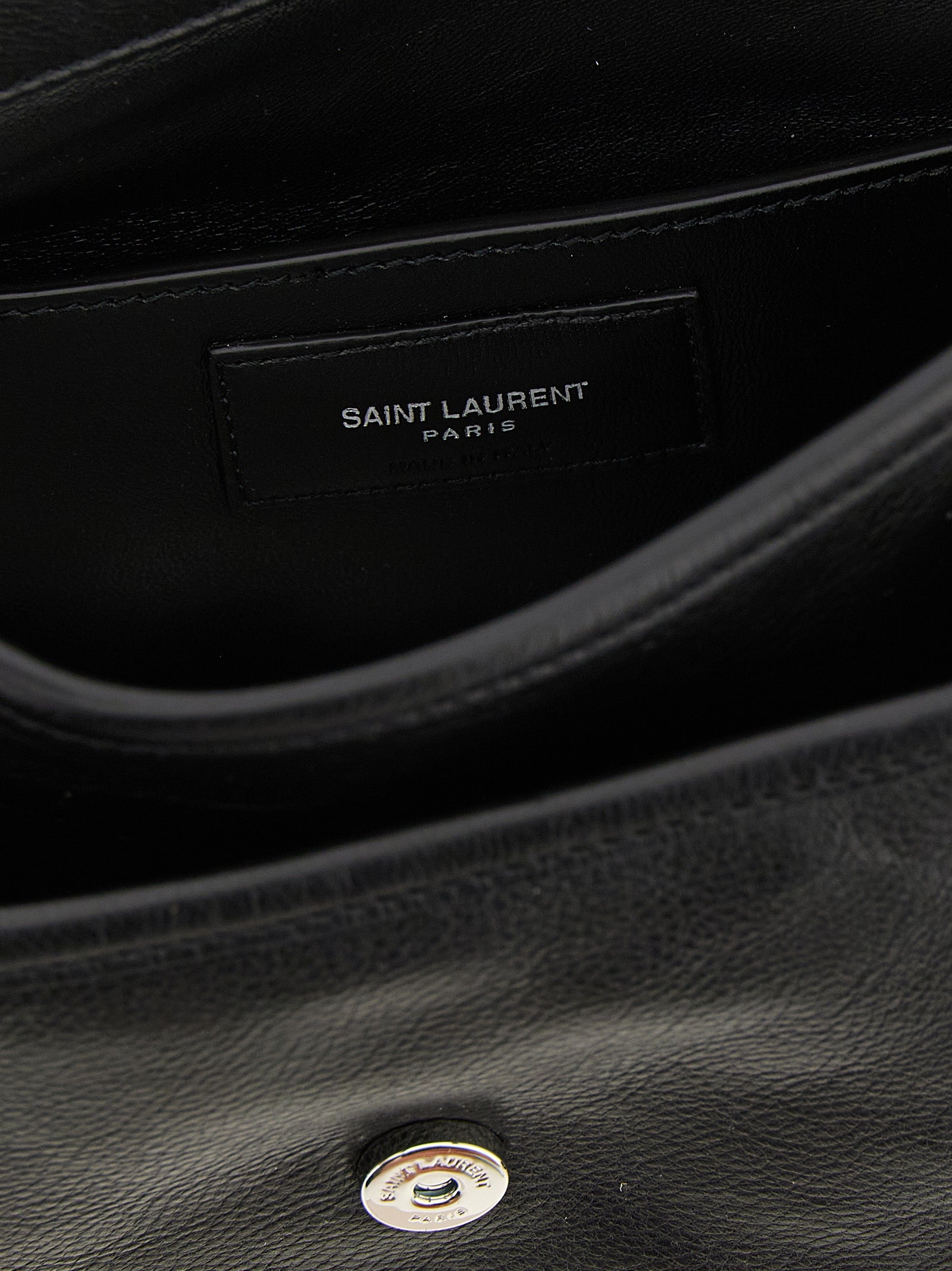 Saint Laurent Black Niki Crossbody Leather Bag