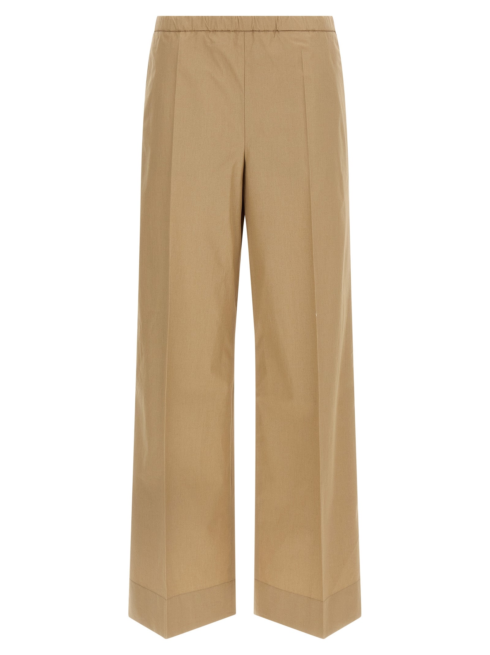 Pantalon décontracté Moncler en coton beige