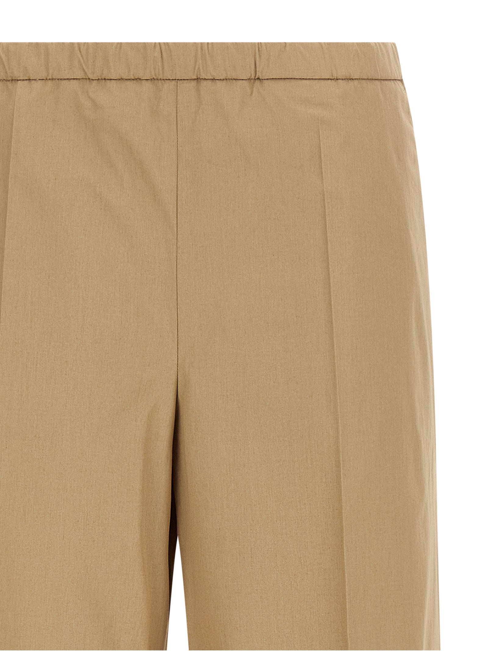 Pantalon décontracté Moncler en coton beige