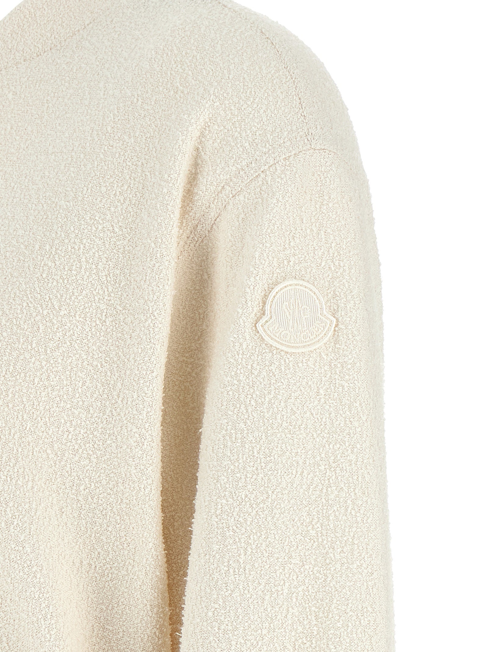Moncler White Cardigan Synthetic