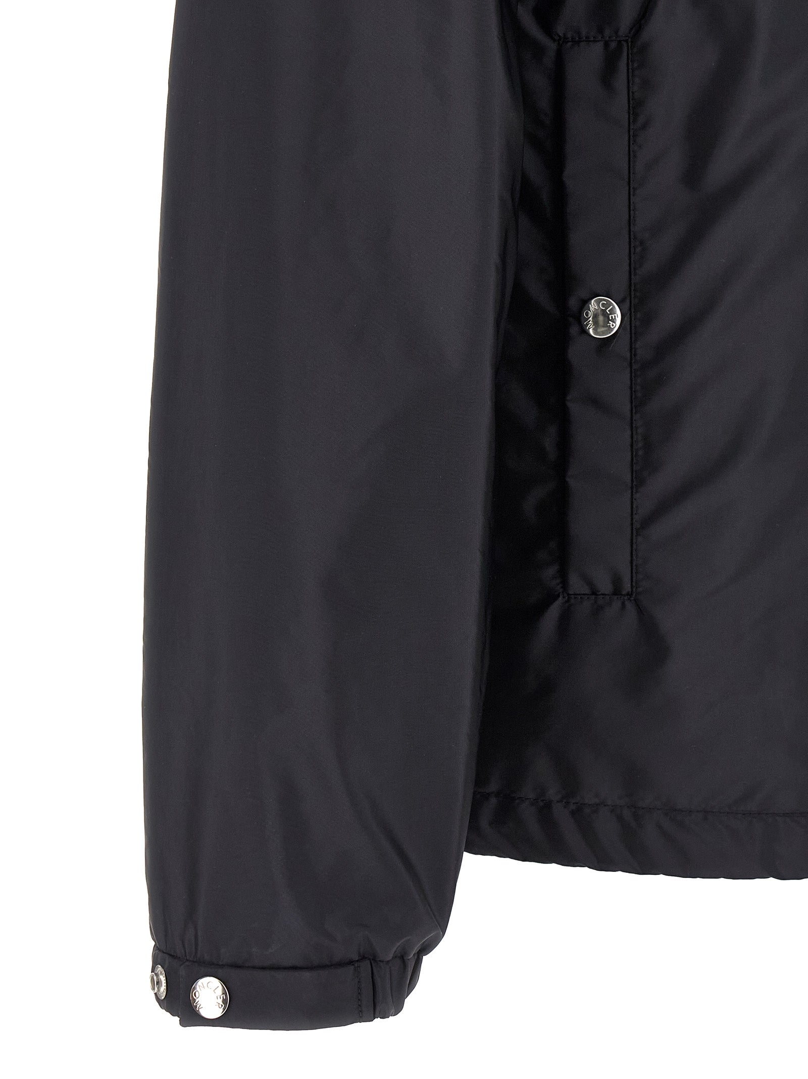 Moncler Blue Mornay Nylon Shell Jacket