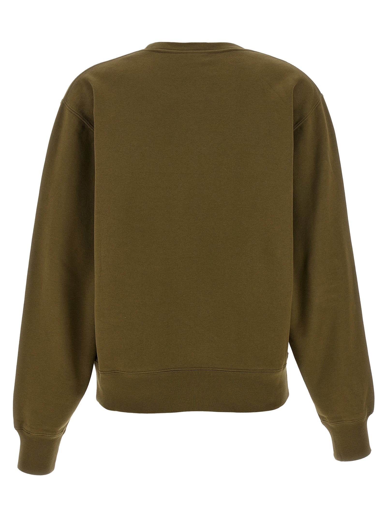 Saint Laurent Green Cotton Sweatshirt