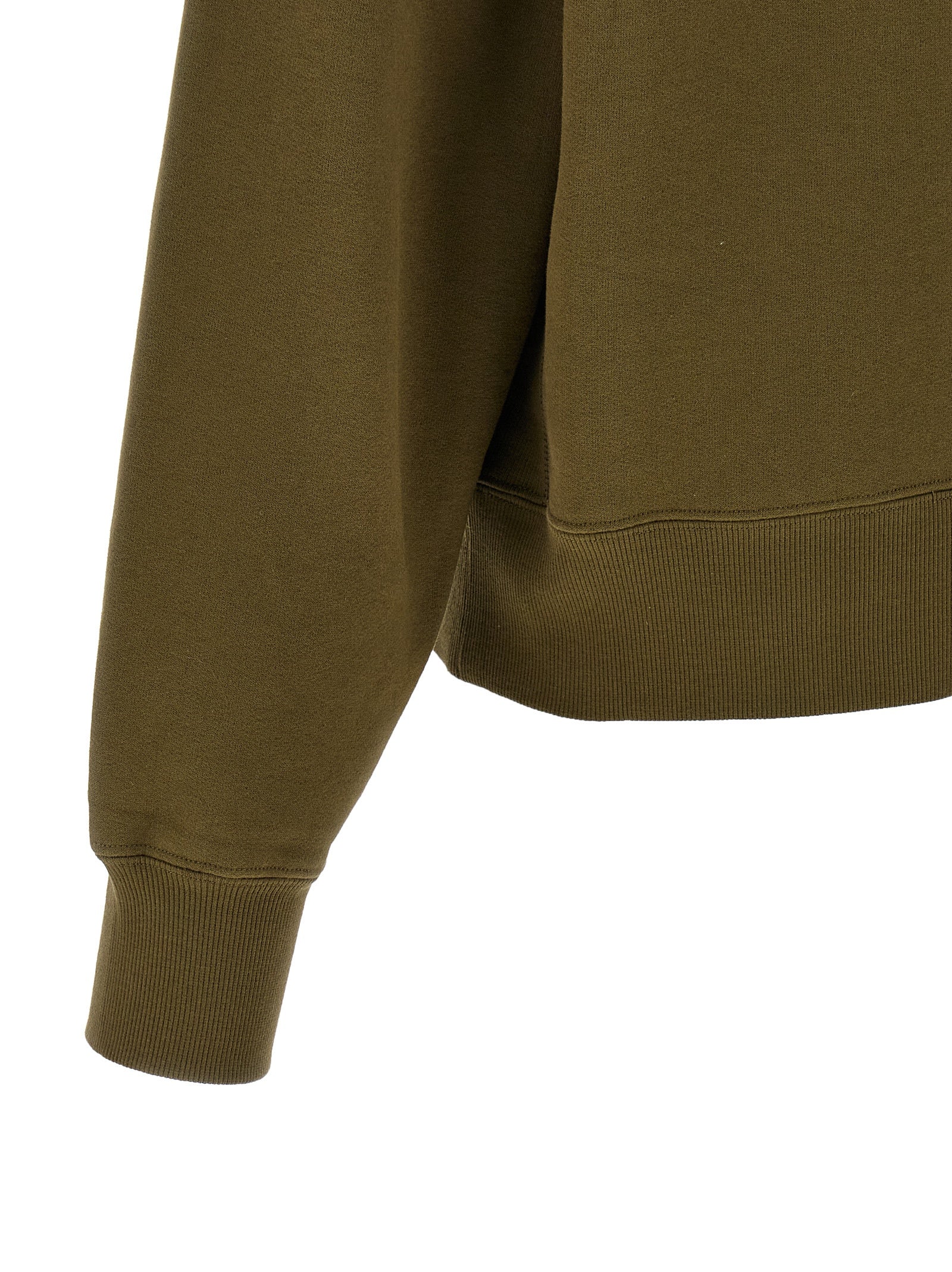 Saint Laurent Green Cotton Sweatshirt