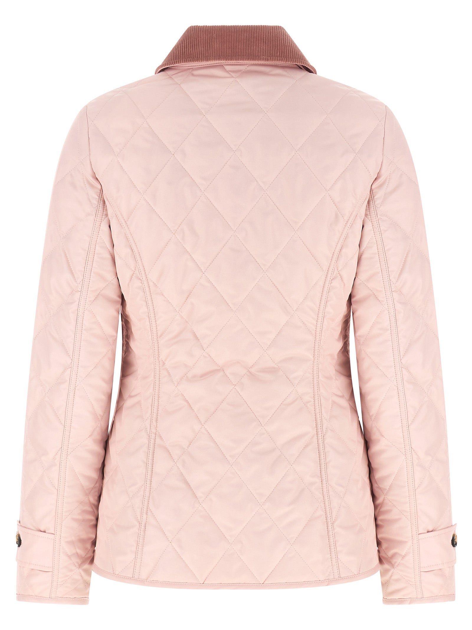 Burberry Pink Fernleigh Nylon Shell Jacket
