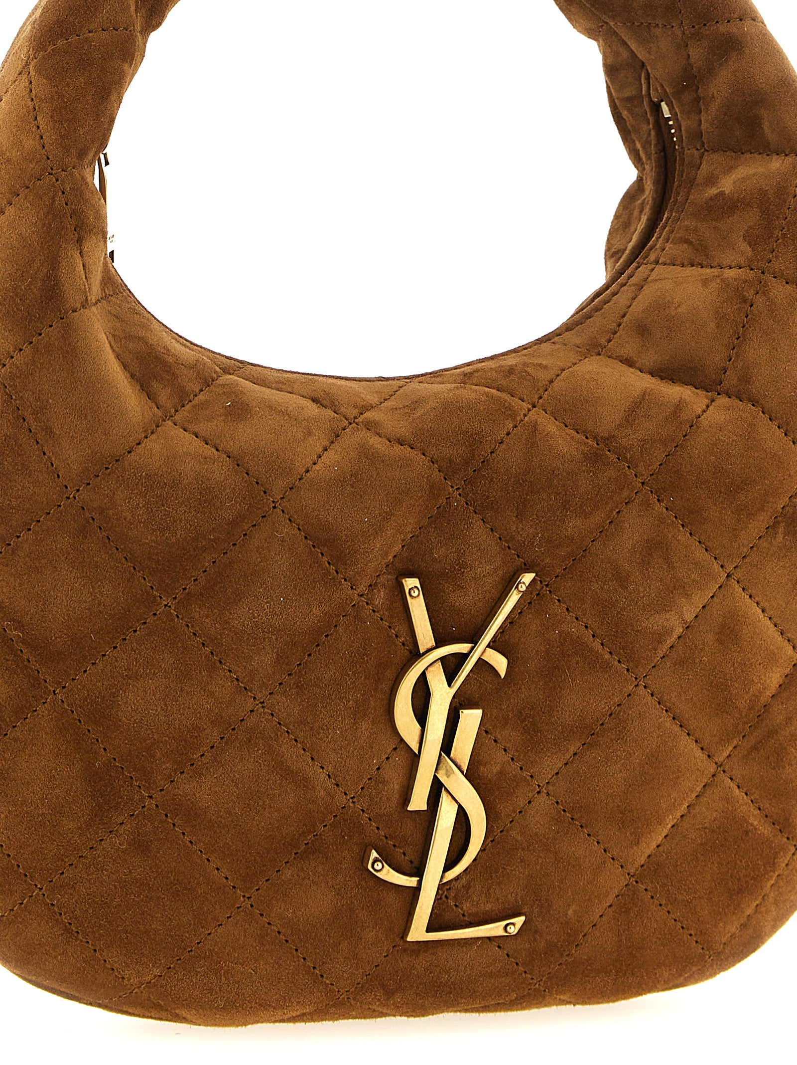 Saint Laurent Brown Baby Icarino Handbag Calf Leather