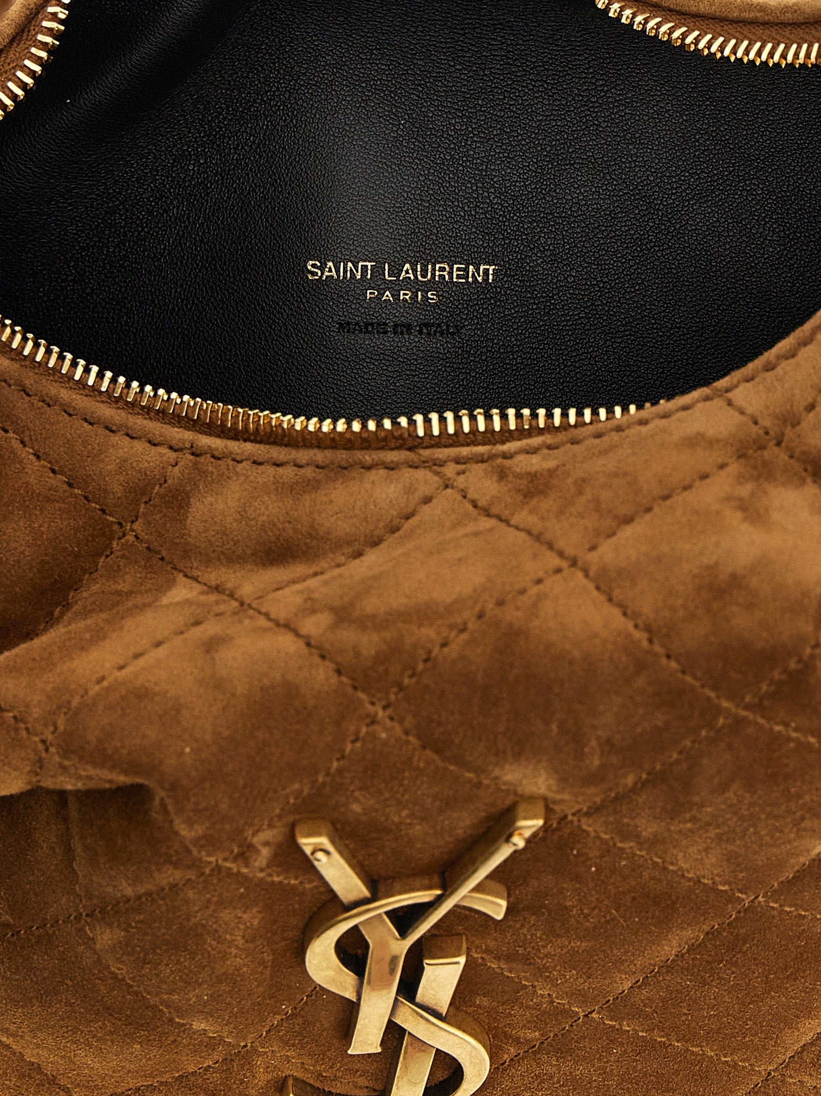 Saint Laurent Brown Baby Icarino Handbag Calf Leather