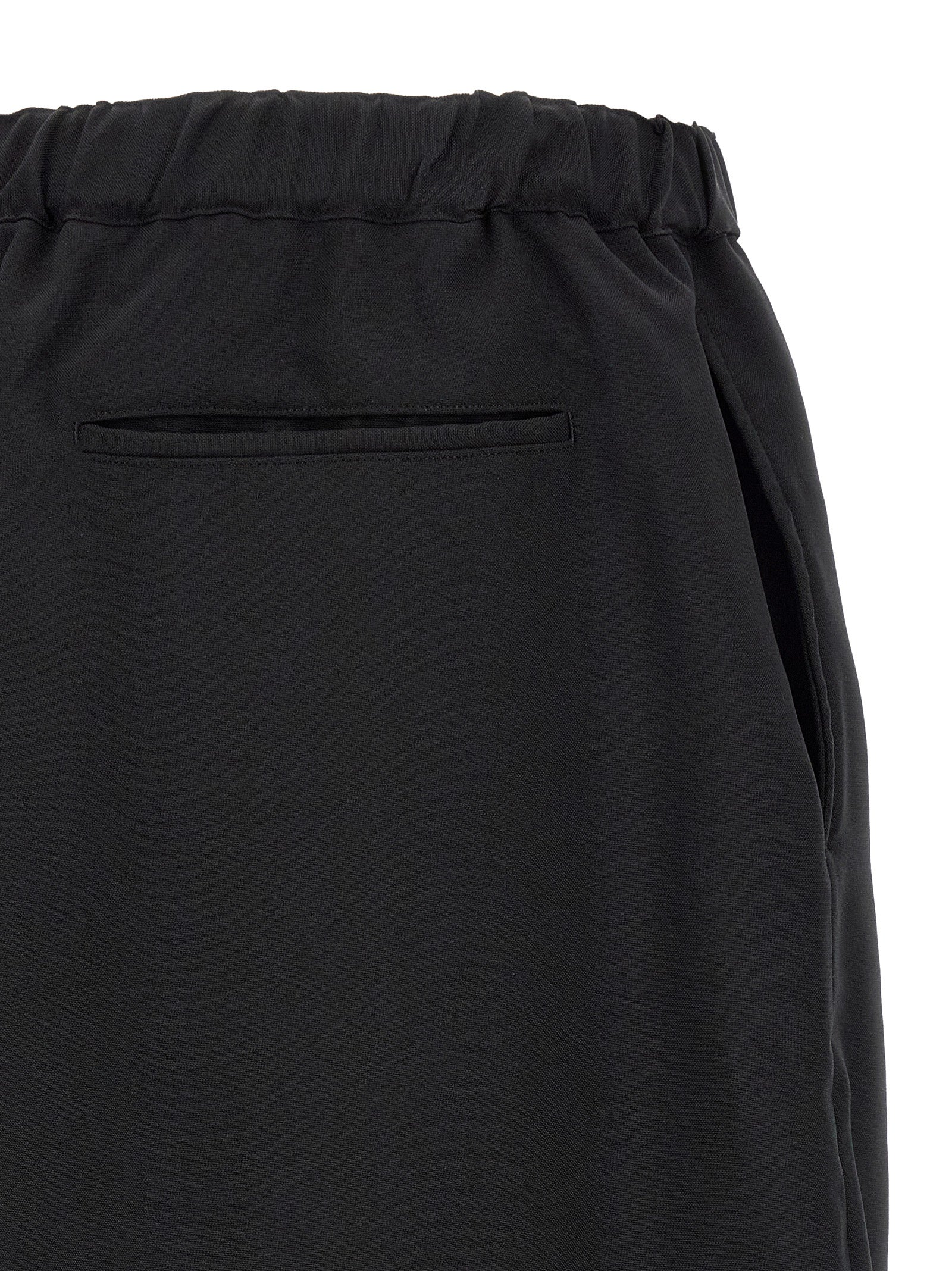 Comme Des Garçons Black Casual Pants