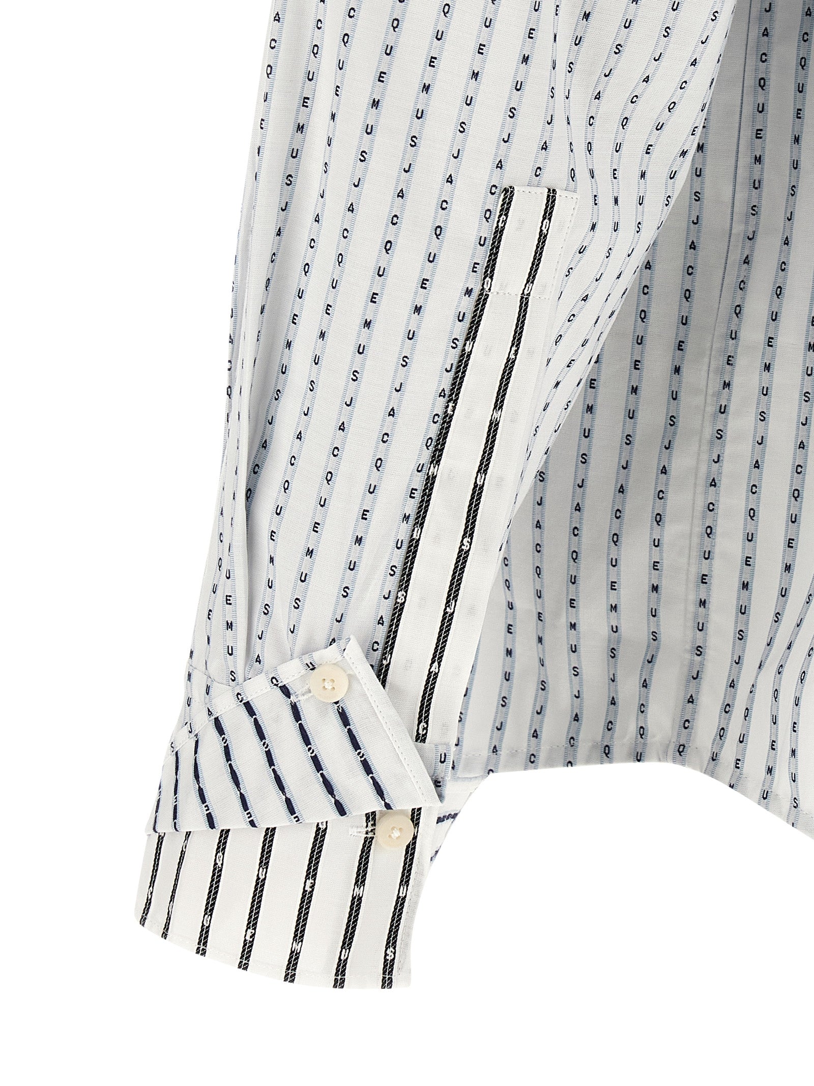 Jacquemus Multicolor La Chemise Letro Cotton Blouse