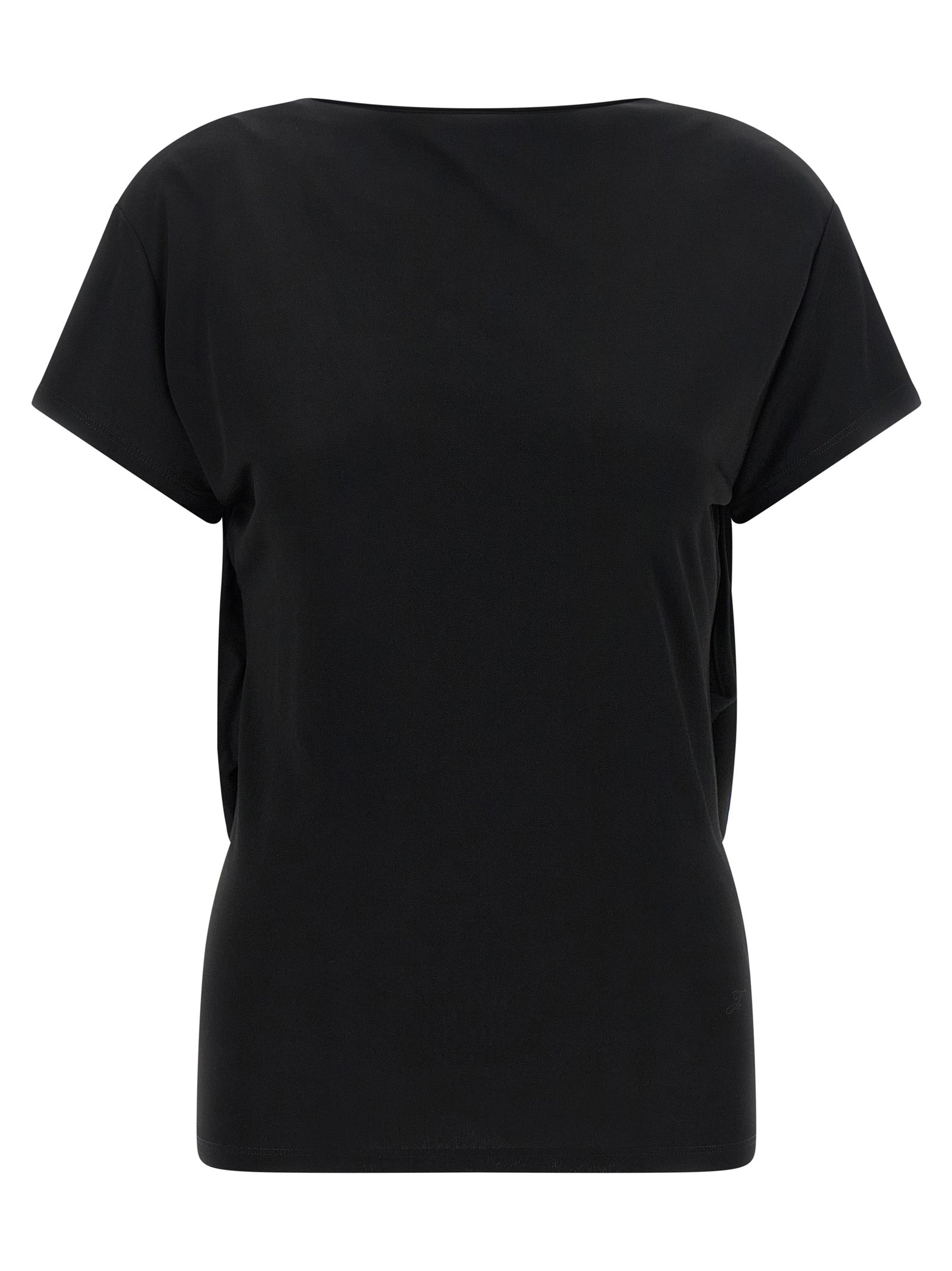 Jacquemus Black Le Haut Mistral Viscose T-Shirt