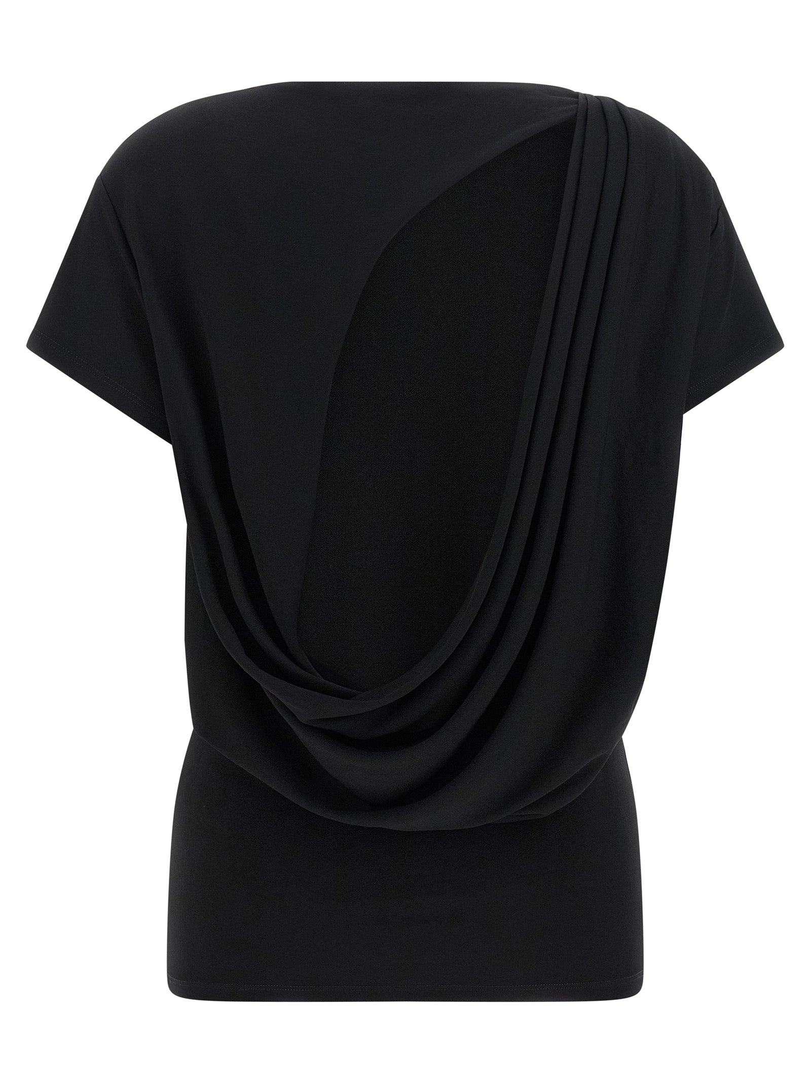 Jacquemus Black Le Haut Mistral Viscose T-Shirt