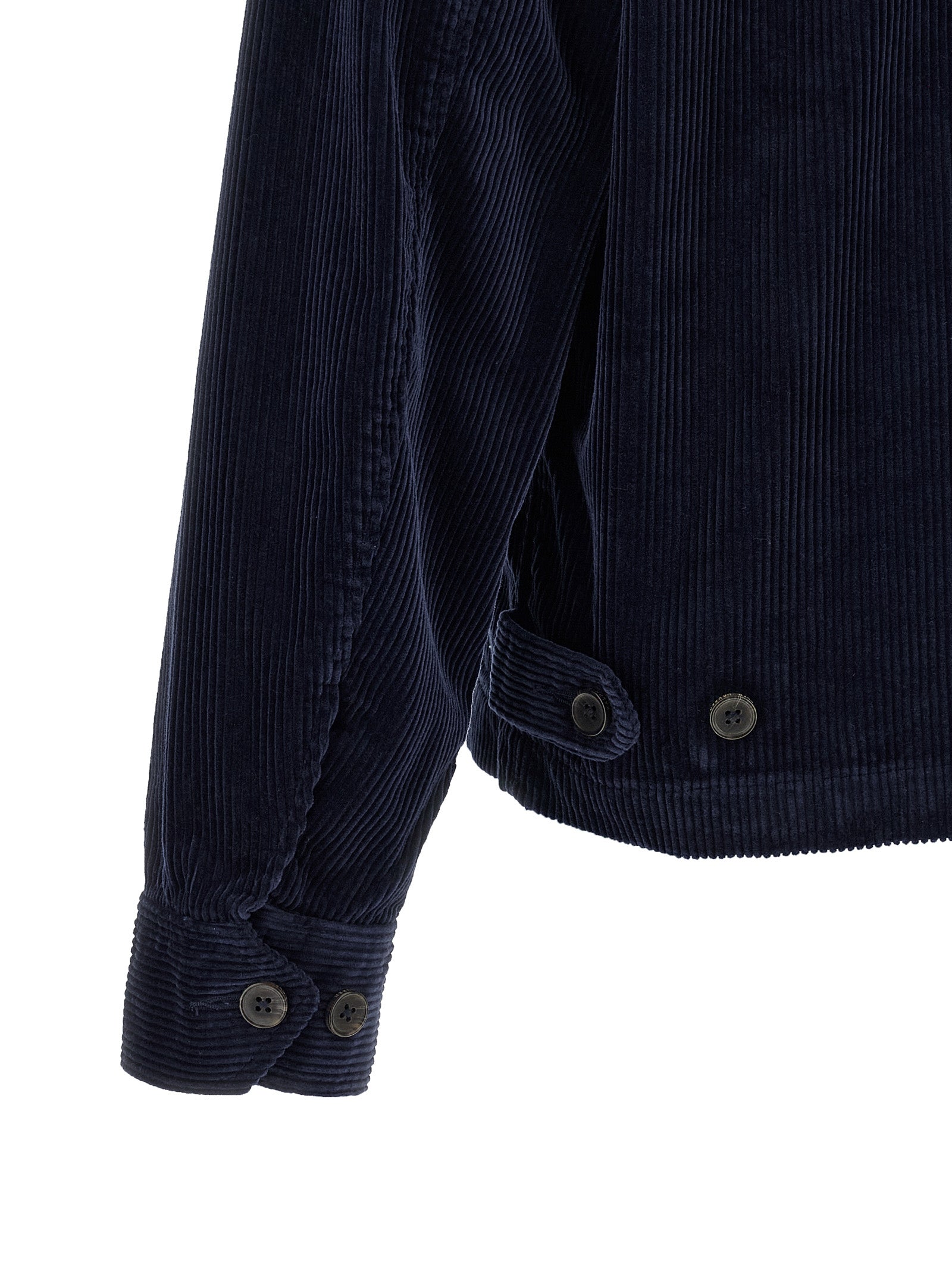 Polo Ralph Lauren Blue Wynton Full-Length Cotton Jacket