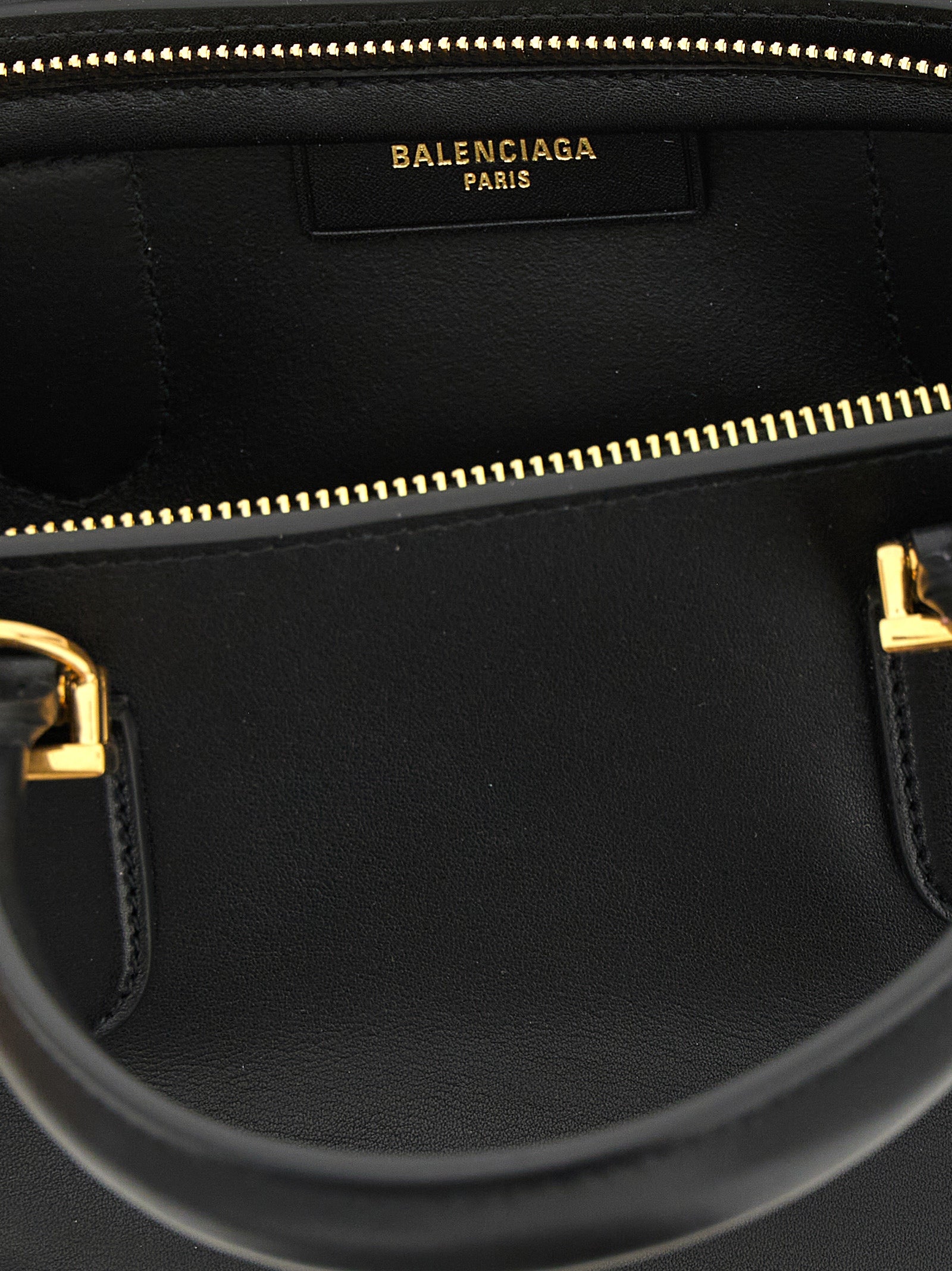 Balenciaga Black Mini Handbag Calf Leather