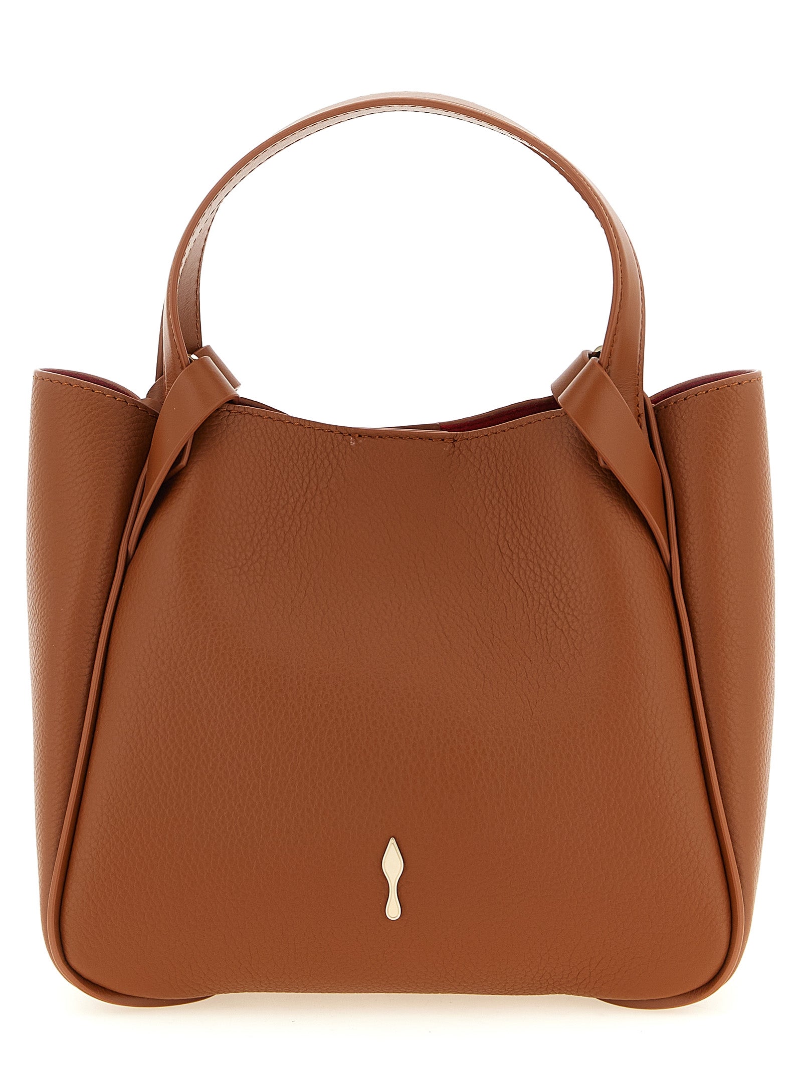 Christian Louboutin Brown Bettina Mini Calf Leather Tote Bag
