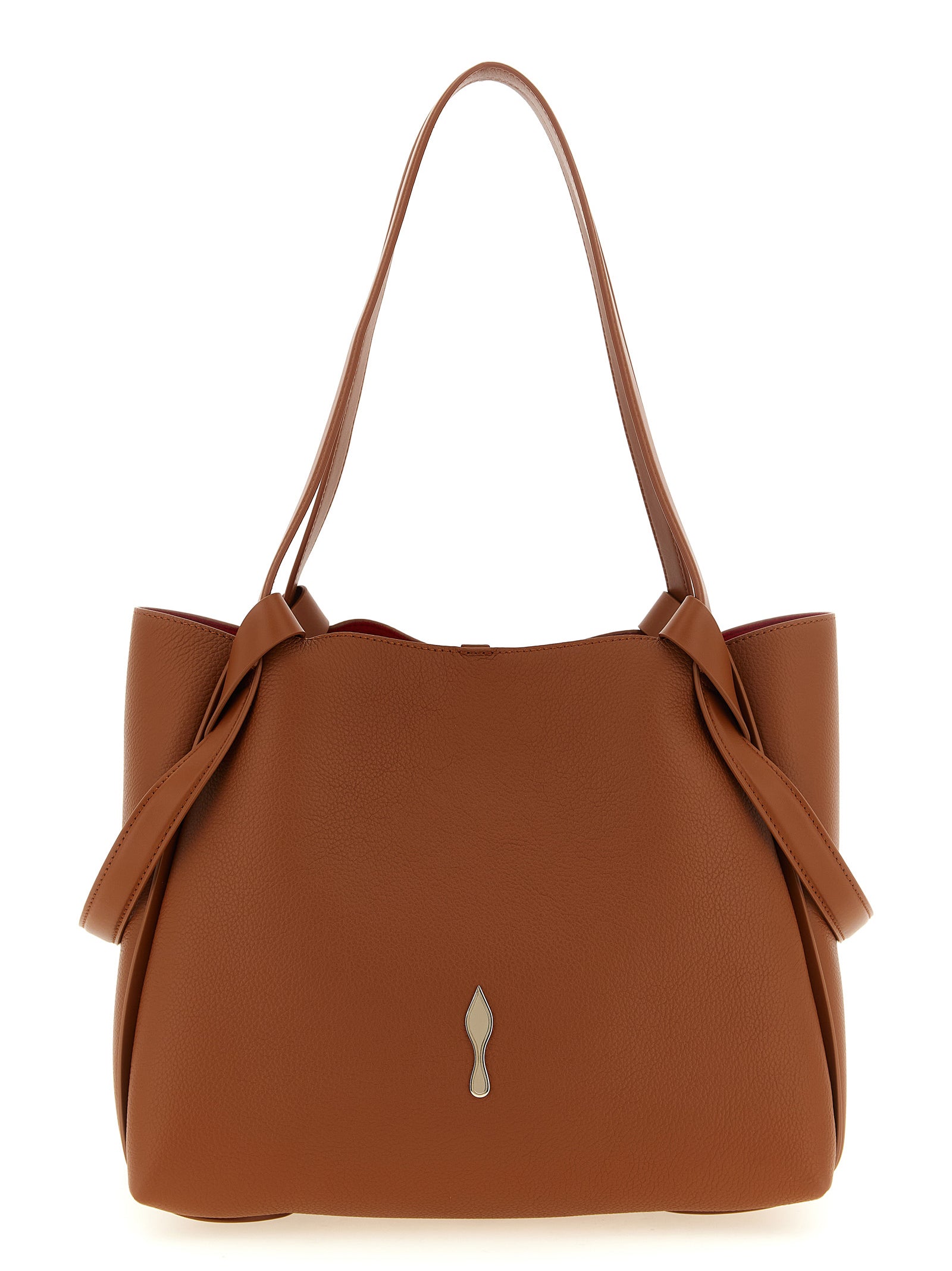Christian Louboutin Brown Bettina Tote Leather