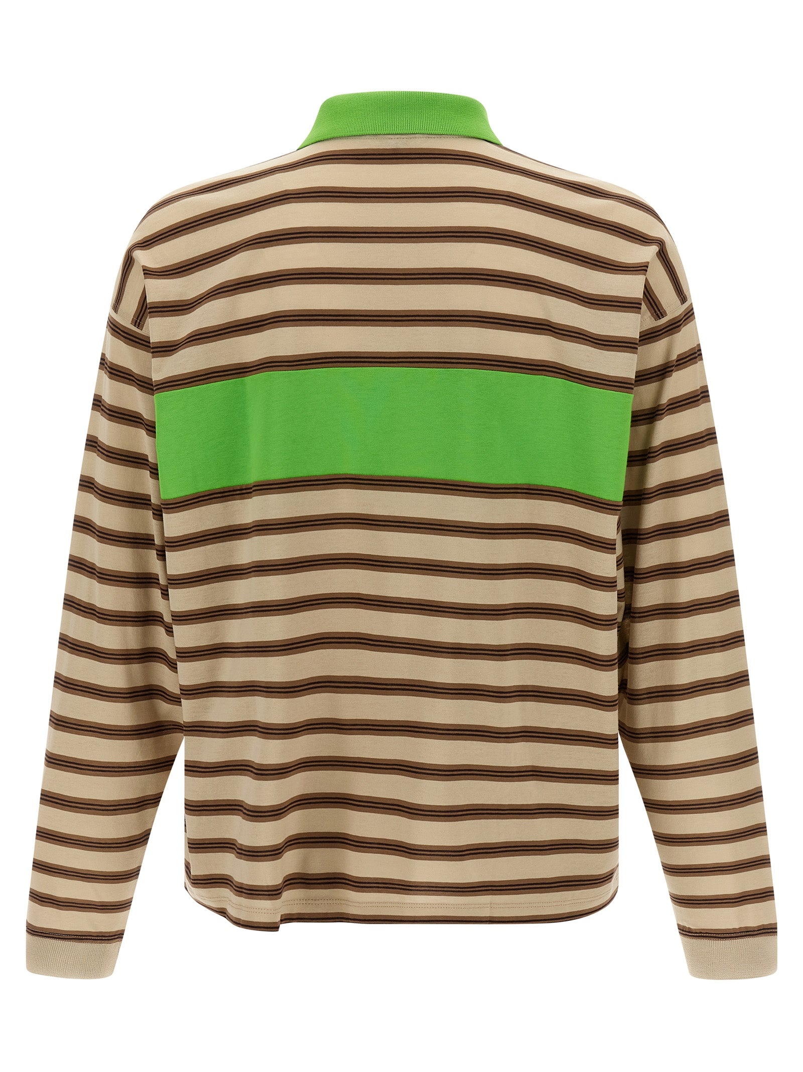 Polo Versace en coton multicolore