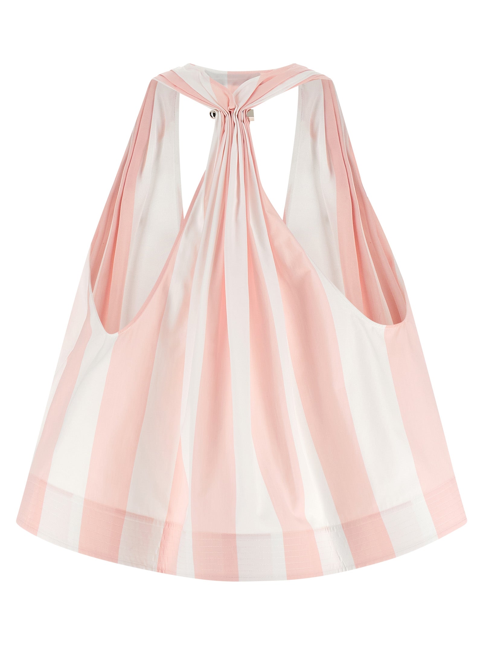 Jacquemus Pink Le Haut Norma Cotton Blouse