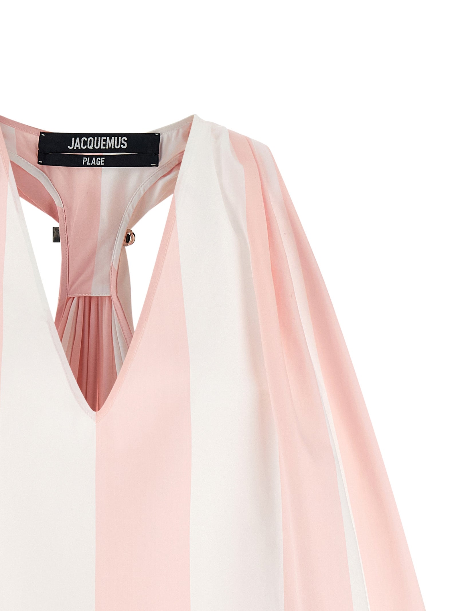 Jacquemus Pink Le Haut Norma Cotton Blouse