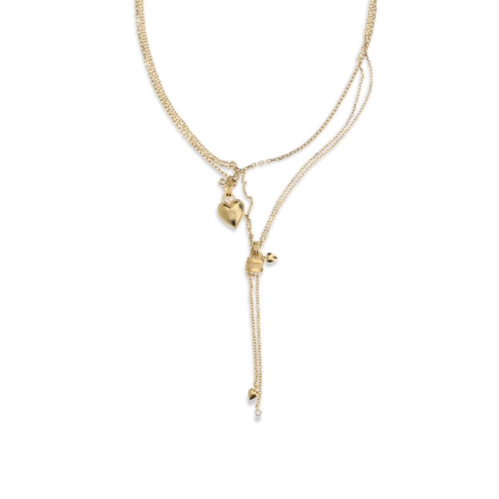 Gold-tone Brass Necklace with Charms by Chloé