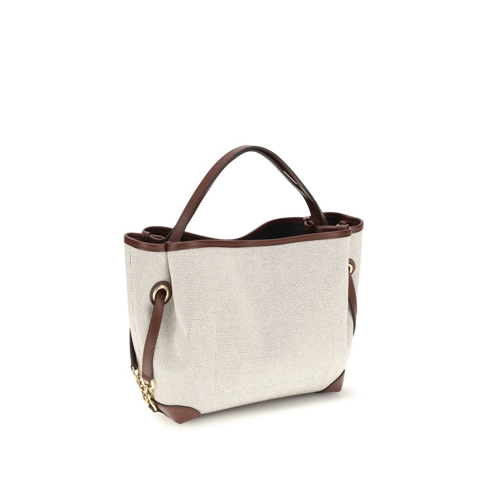 Chloé Handtasche aus beigem Stoff