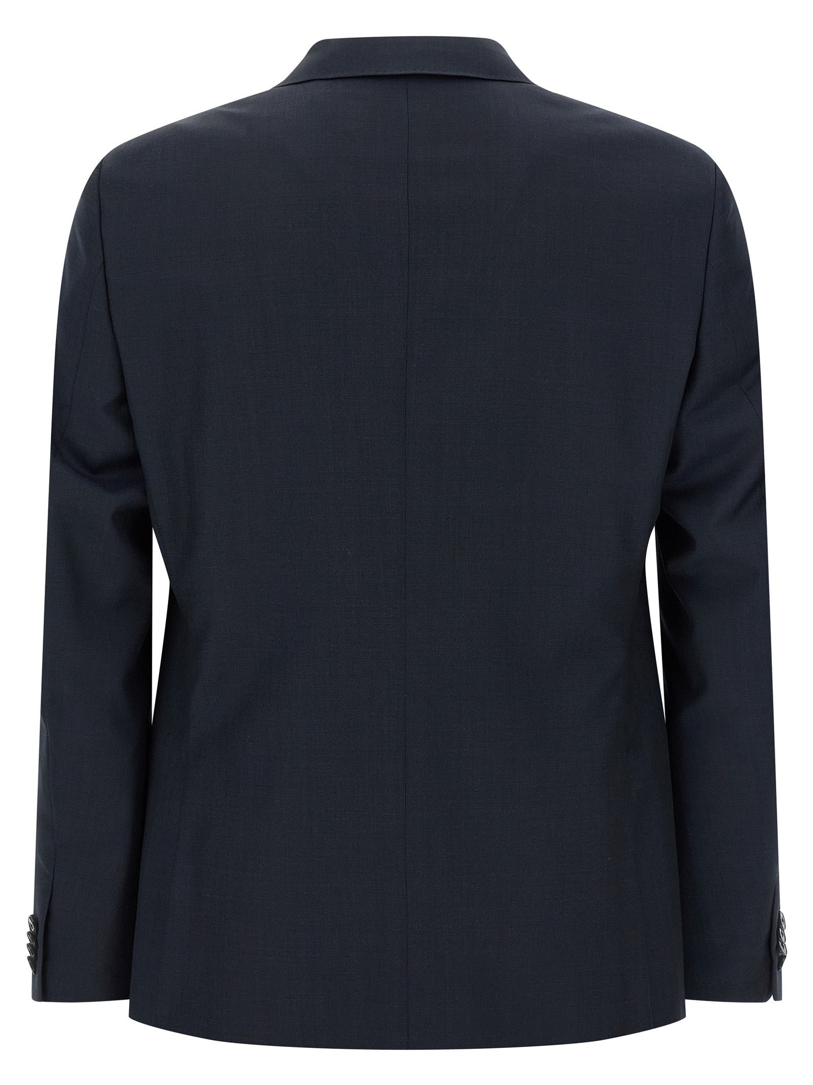 ZEGNA Blue Two-Piece Wool Suit