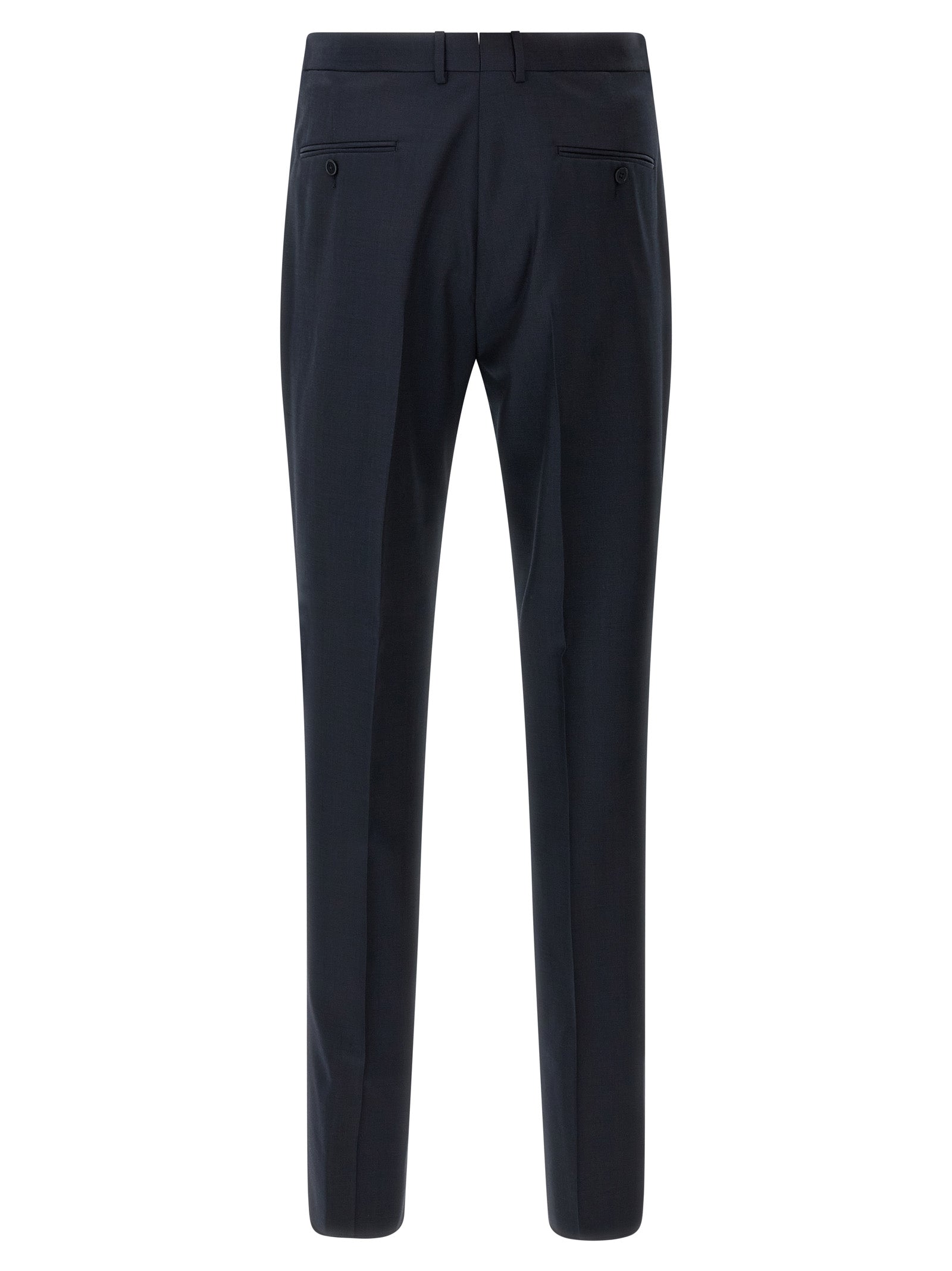 ZEGNA Blue Two-Piece Wool Suit