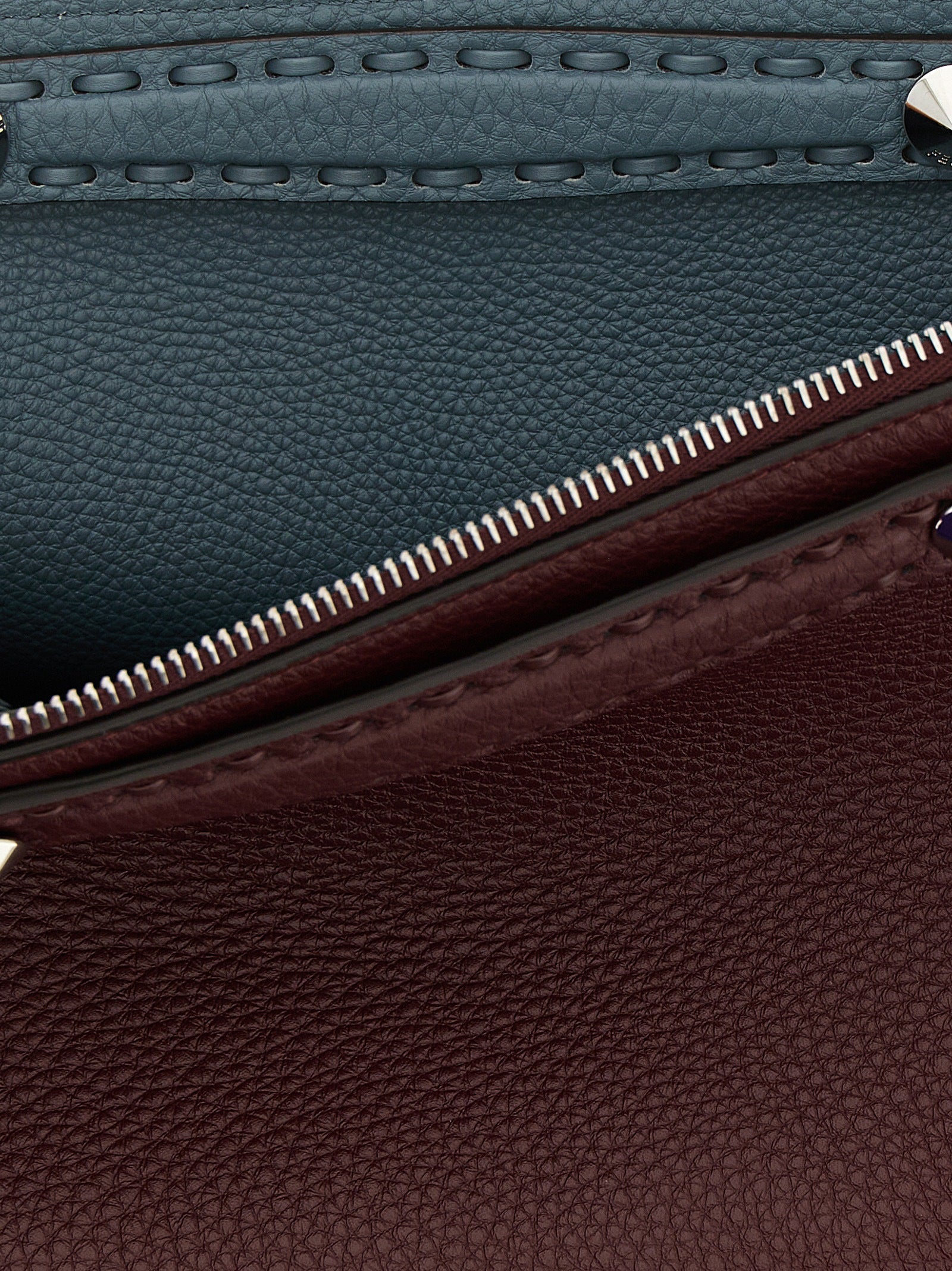 FENDI Multicolor By The Way Selleria Medium Handbag Calf Leather