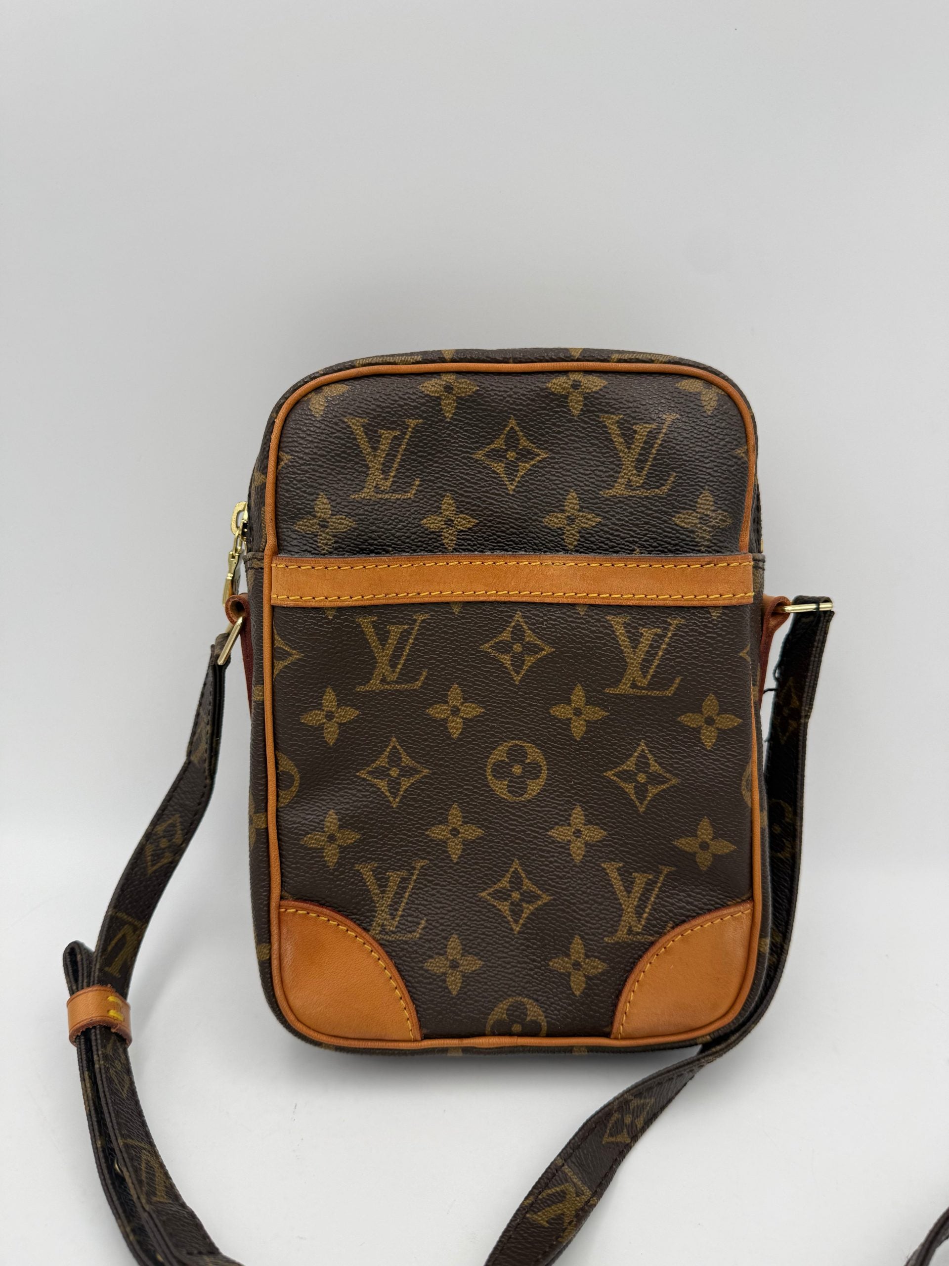 Louis Vuitton Monogram Danube Leather Shoulder Bag