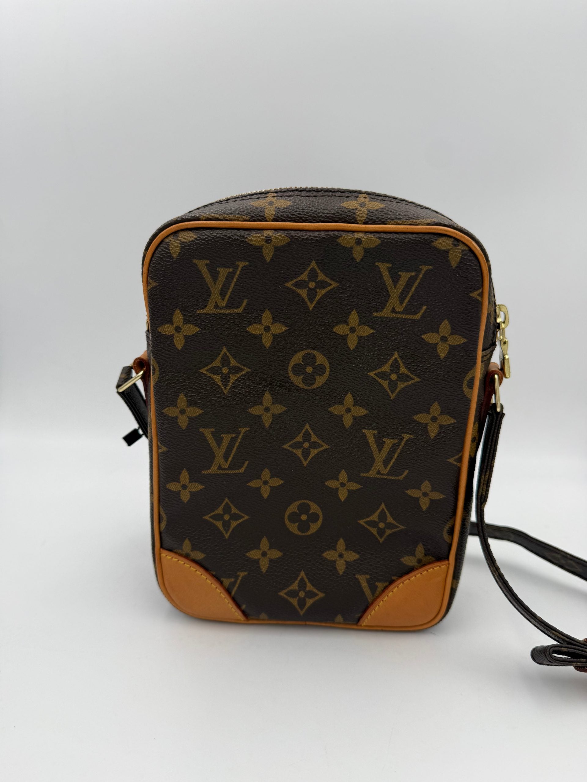 Louis Vuitton Monogram Danube Leather Shoulder Bag