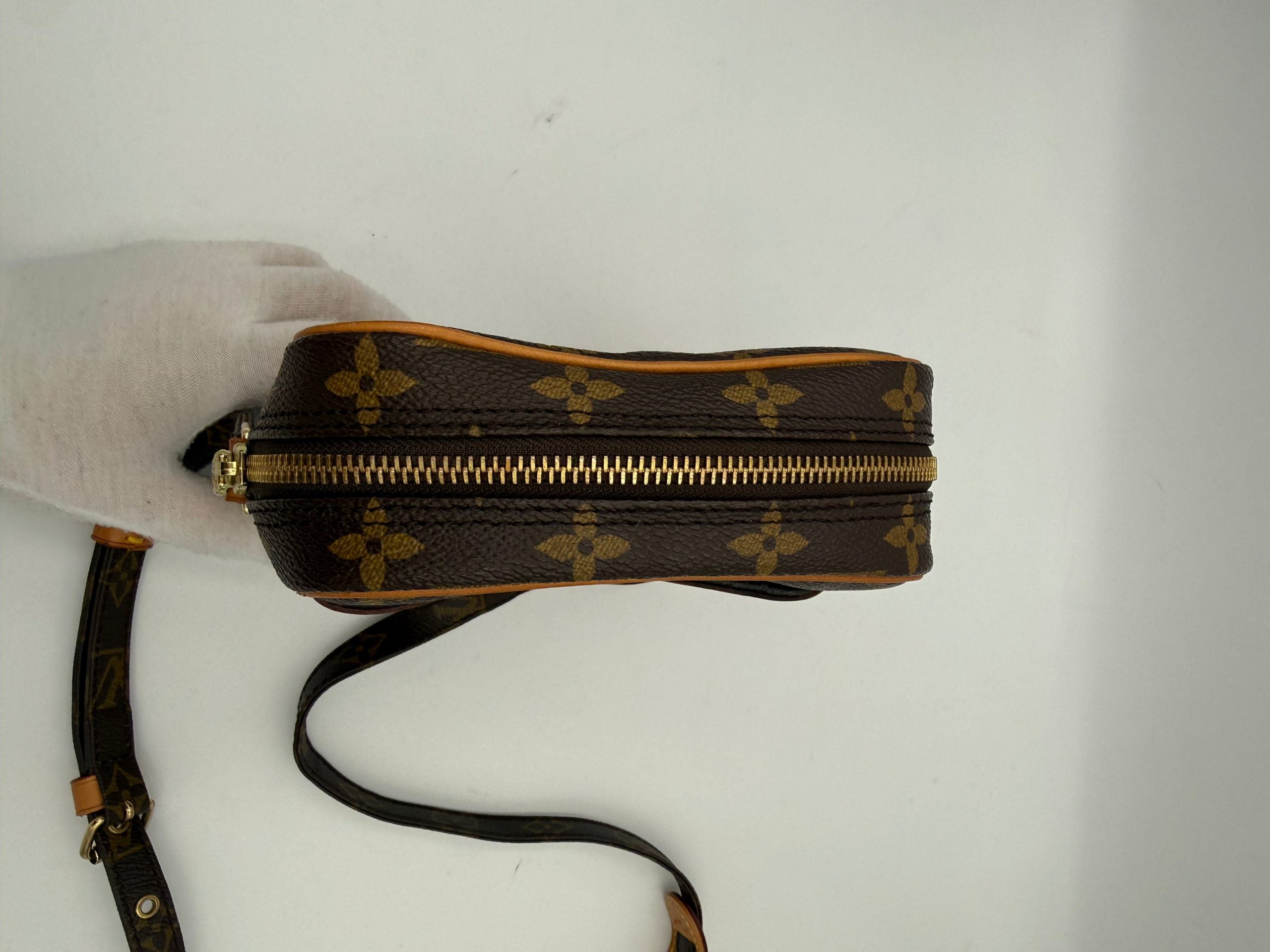Louis Vuitton Monogram Danube Leather Shoulder Bag