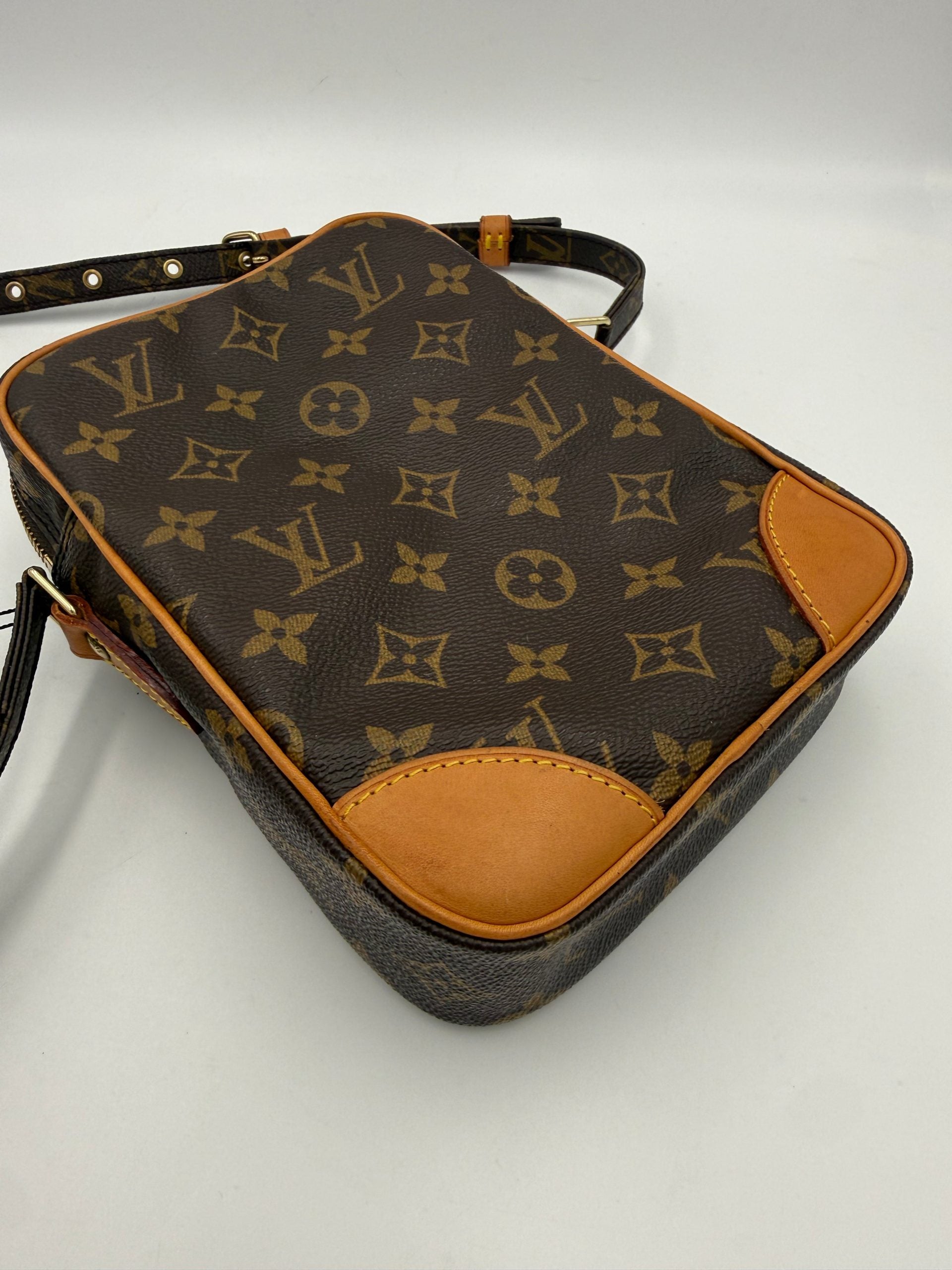 Louis Vuitton Monogram Danube Leather Shoulder Bag
