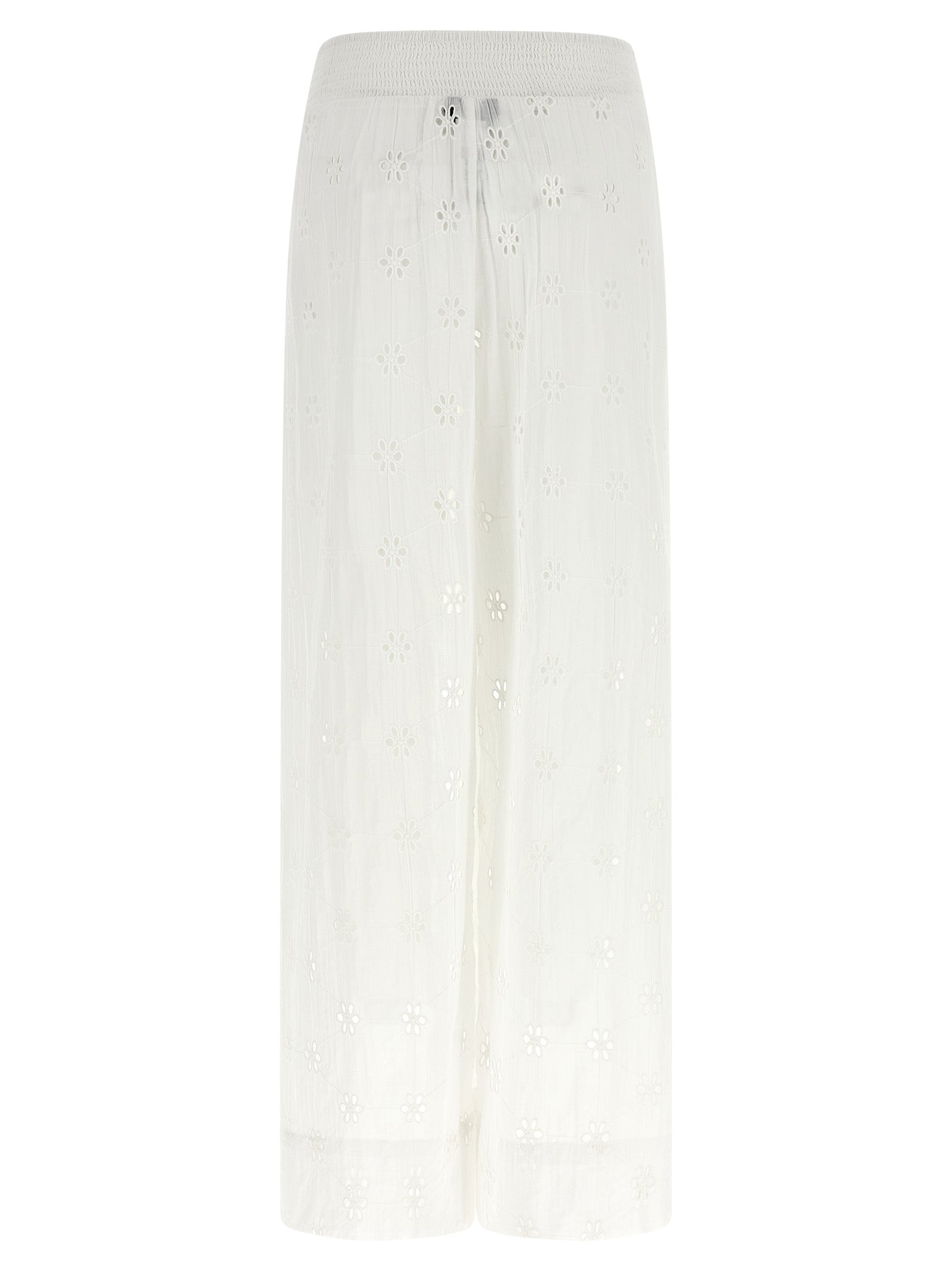 Polo Ralph Lauren White Wrap Cotton Pants