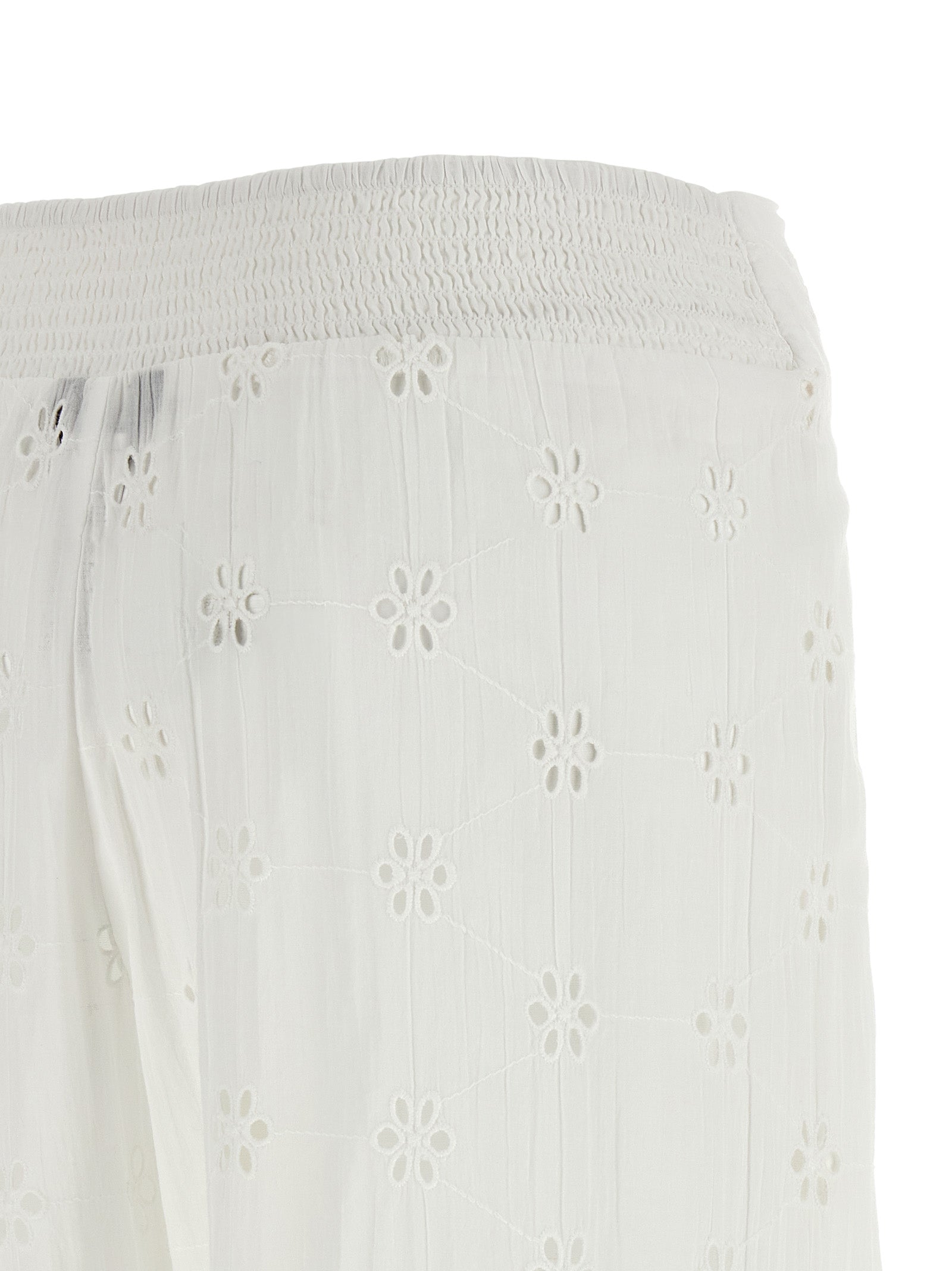 Polo Ralph Lauren White Wrap Cotton Pants