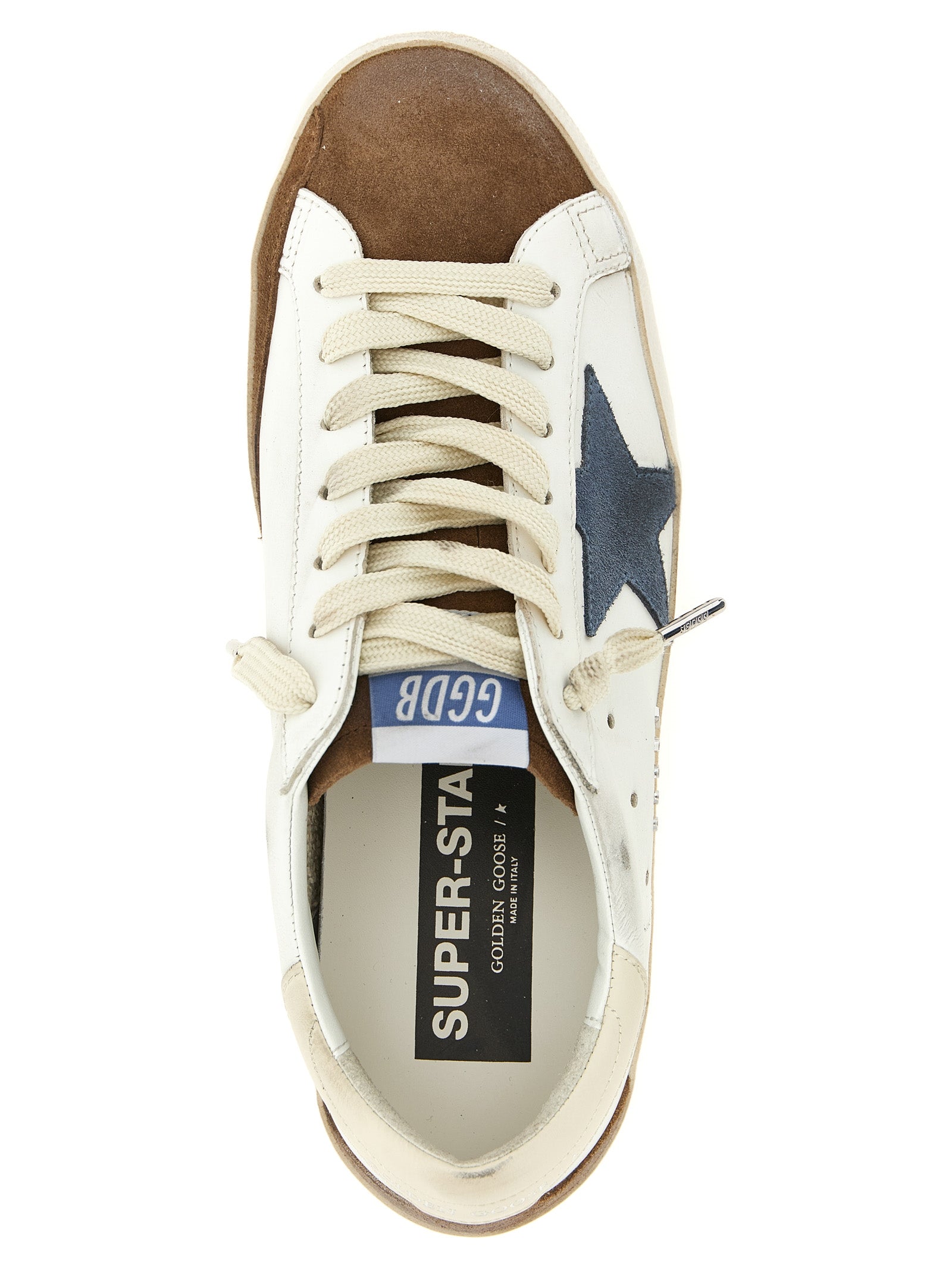 Golden Goose Multicolor Super Star Leather Sneakers