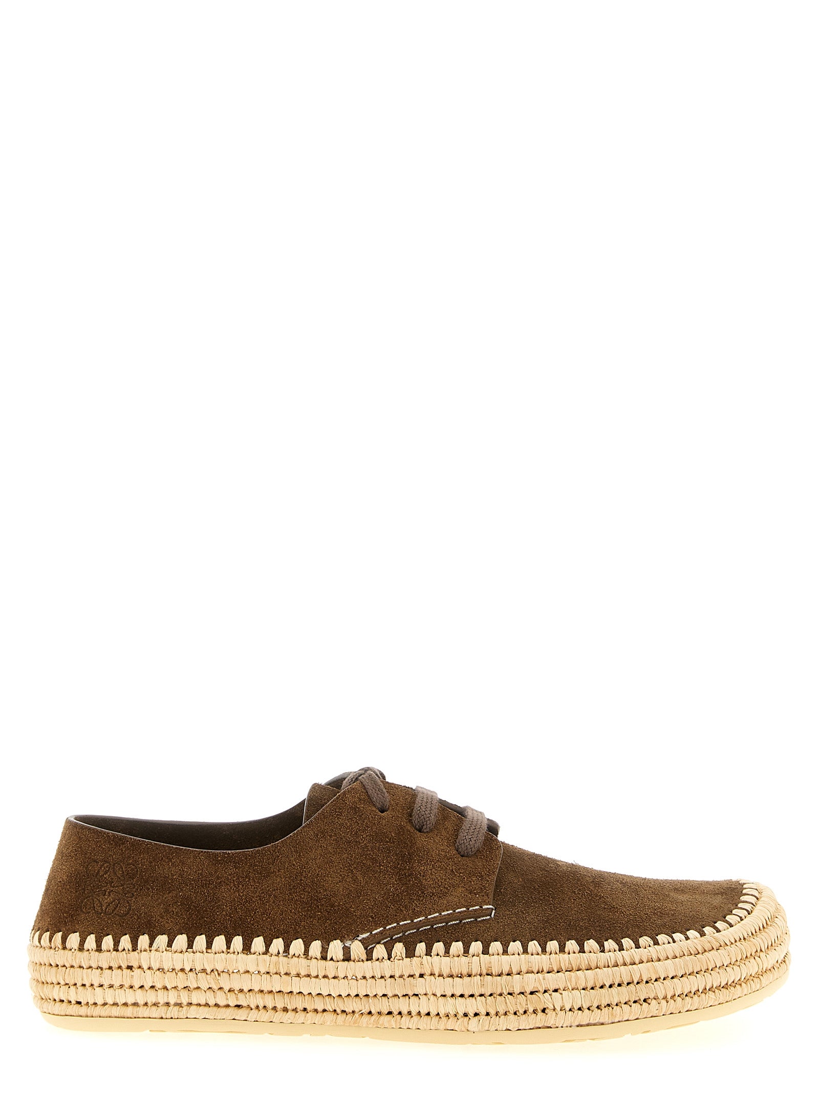 Loewe Brown Rio Espadrilles Calf Leather