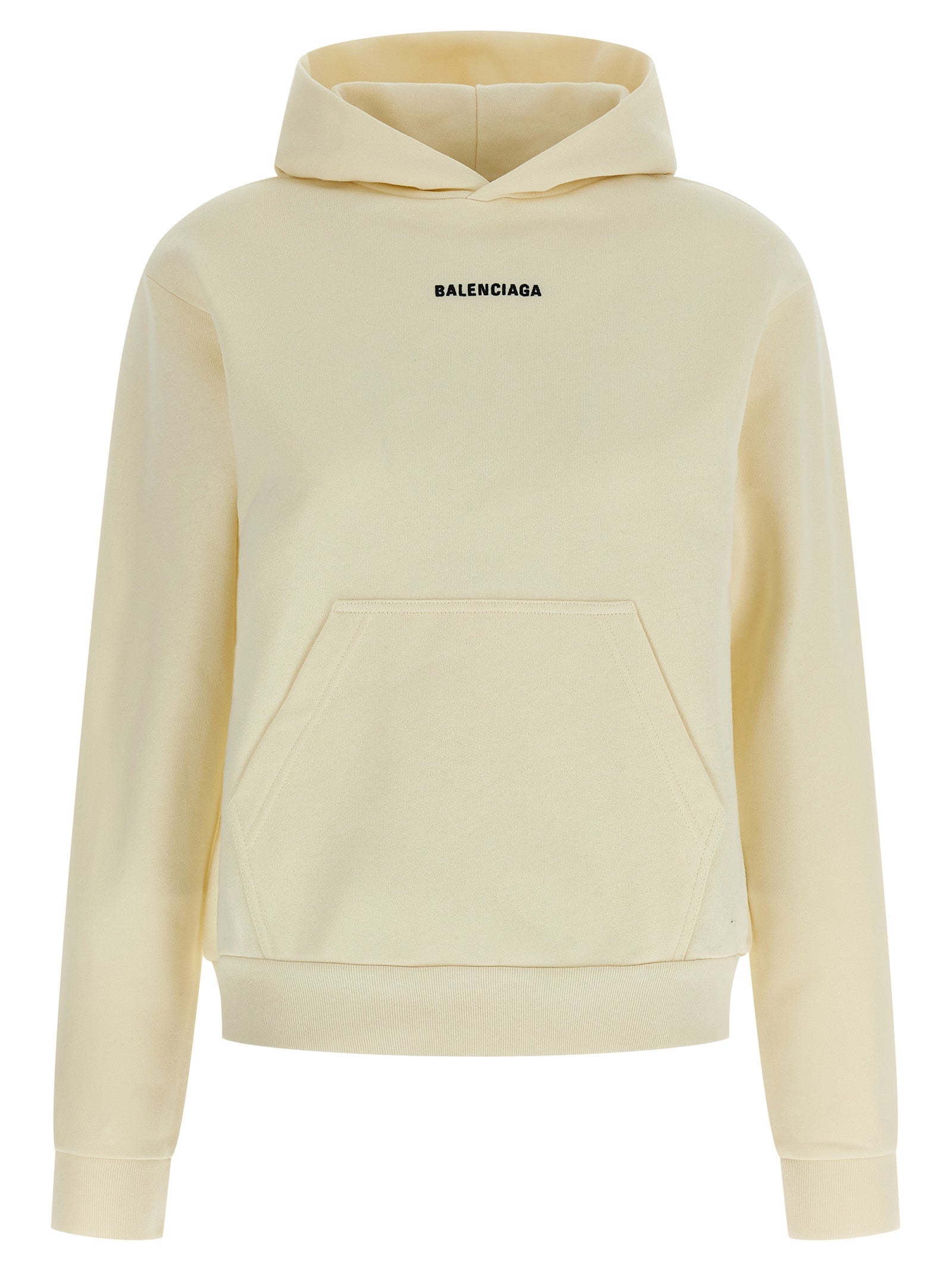 Sweat-shirt Balenciaga en coton beige