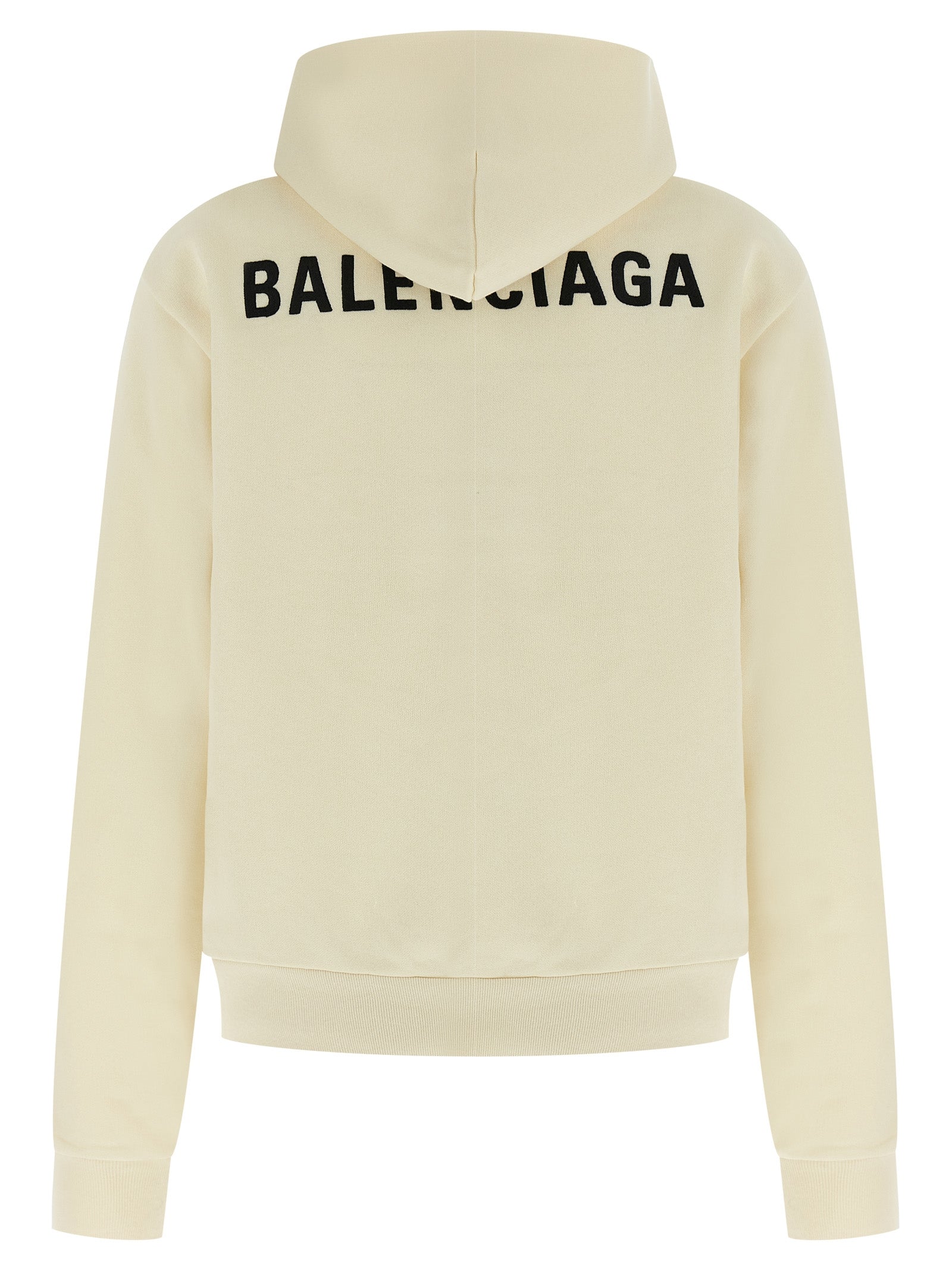 Sweat-shirt Balenciaga en coton beige