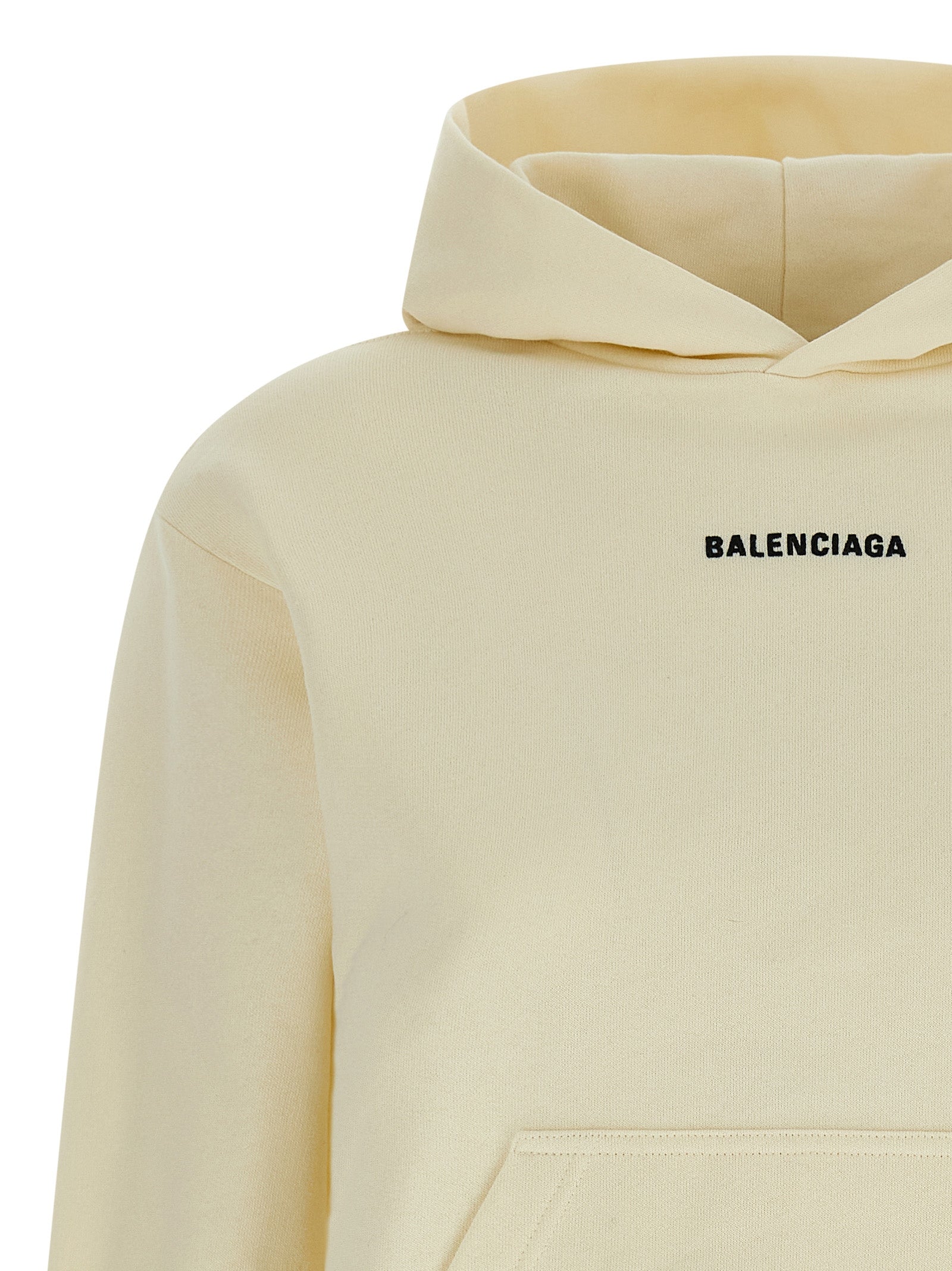 Sweat-shirt Balenciaga en coton beige